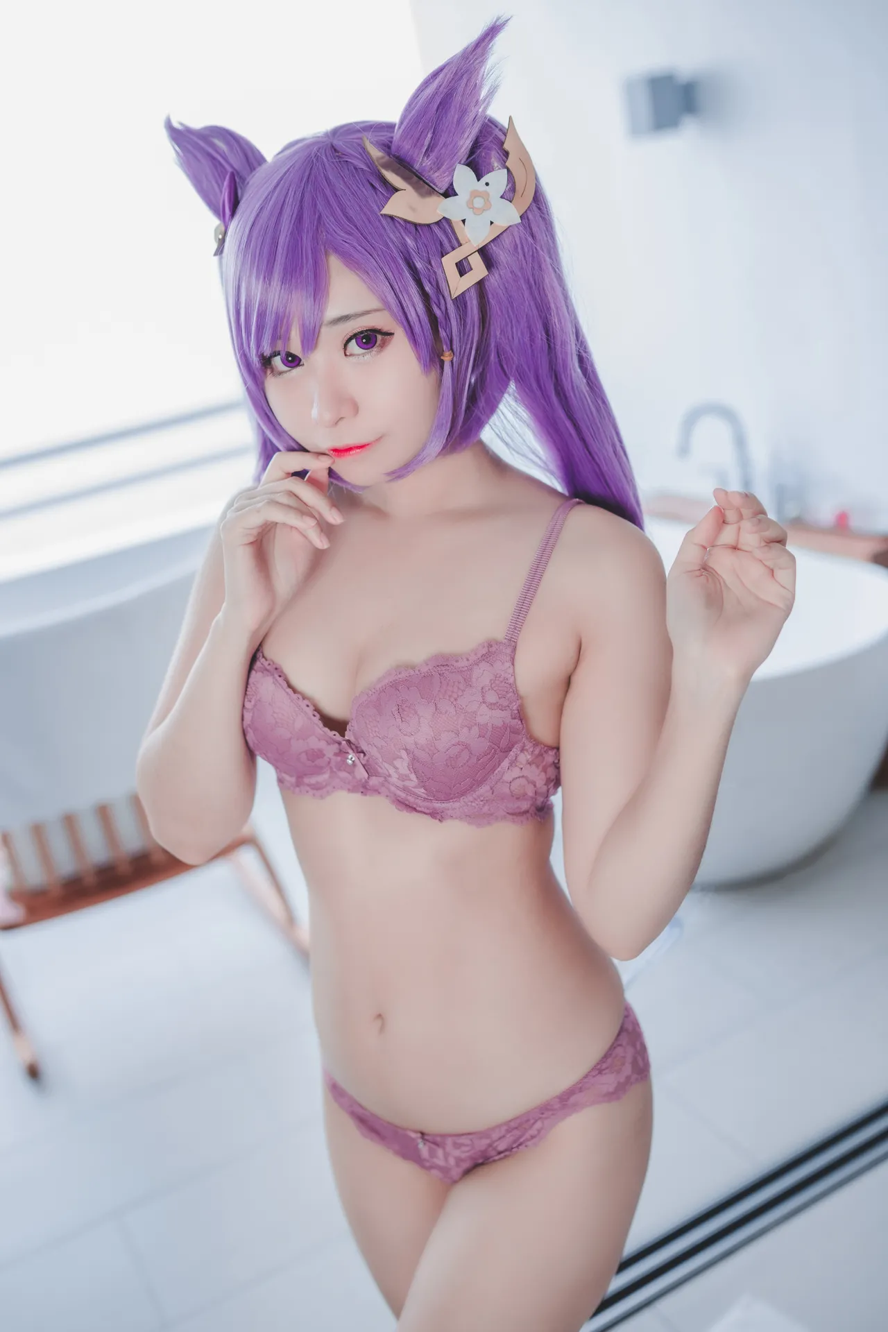 Meenfox - Keqing Lingerie-erohere3.webp