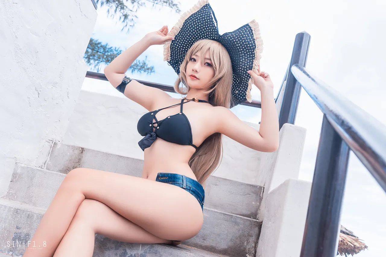 Messie Huang - Jean Bart swimsuit-erohere14.webp