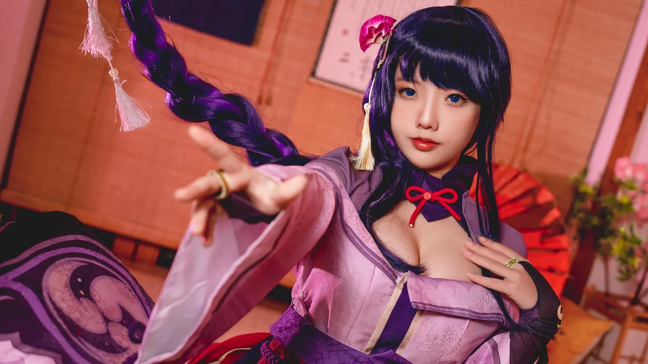 Messie Huang - Raiden Shogun Genshin Impact-erohere3.webp