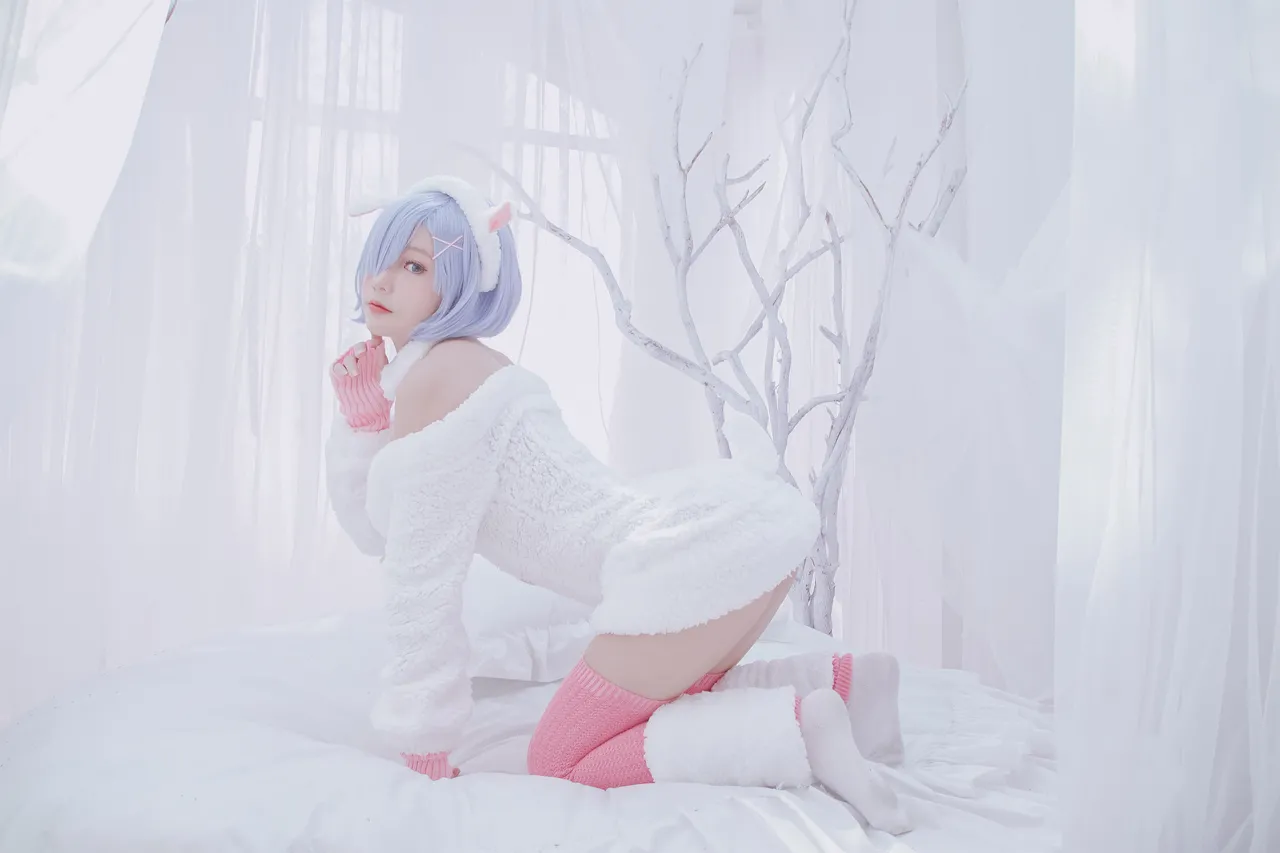 Messie Huang Rem the sheep (ReZero kara Hajimeru Isekai Seikatsu)-erohere10.webp