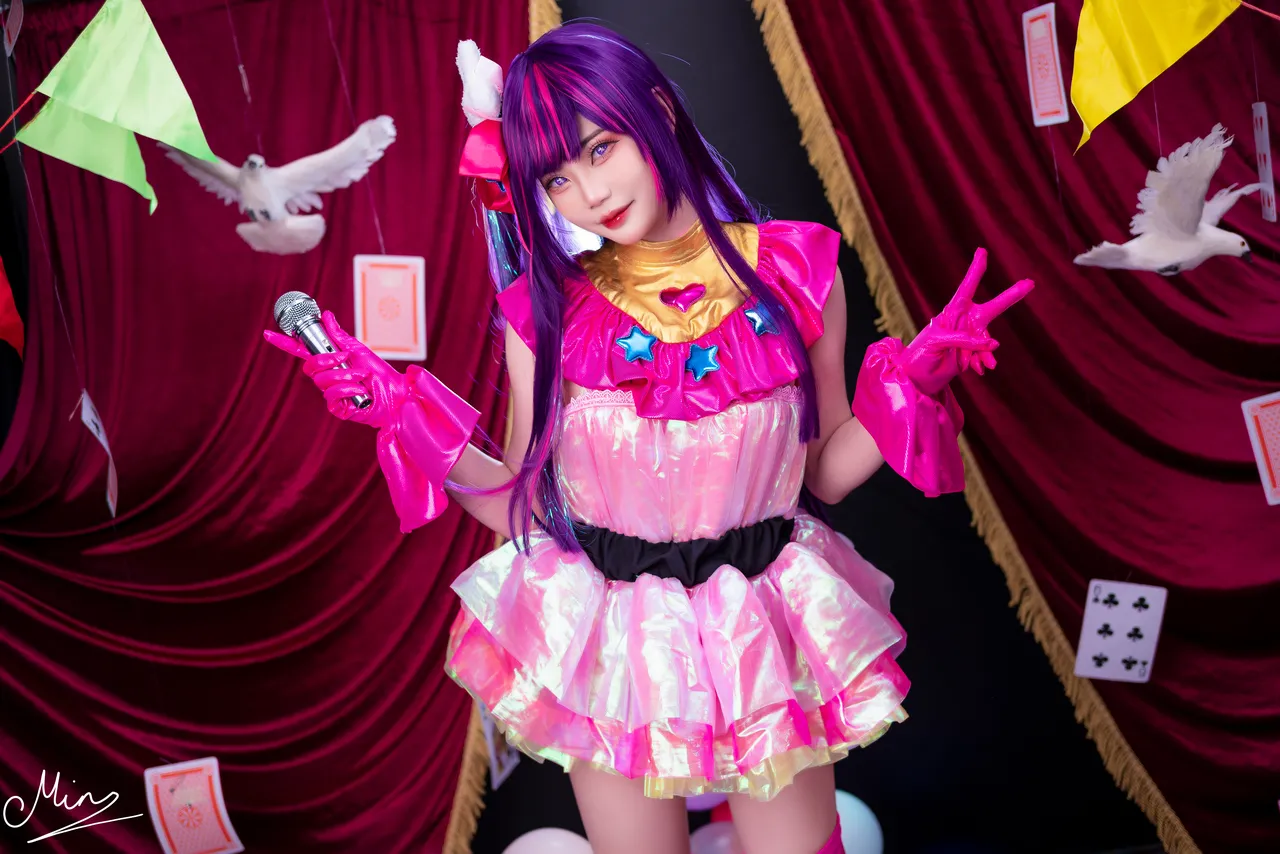 Miinmeow - Ai Hoshino-erohere2.webp