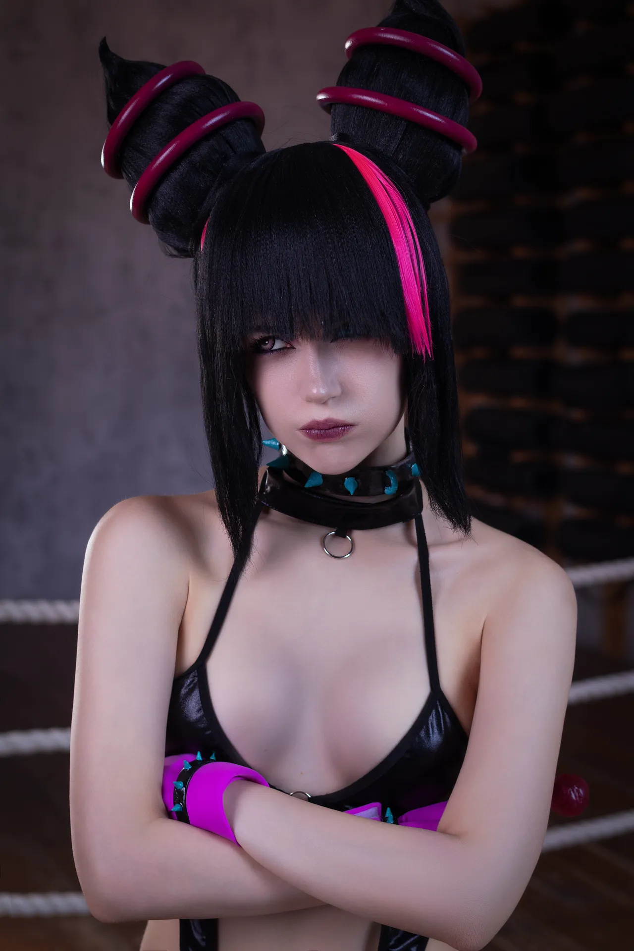 Mik Allen, Hologana, Alcololi Group Cosplay - Juri Han, Chun-li, Cammy White-erohere5.webp