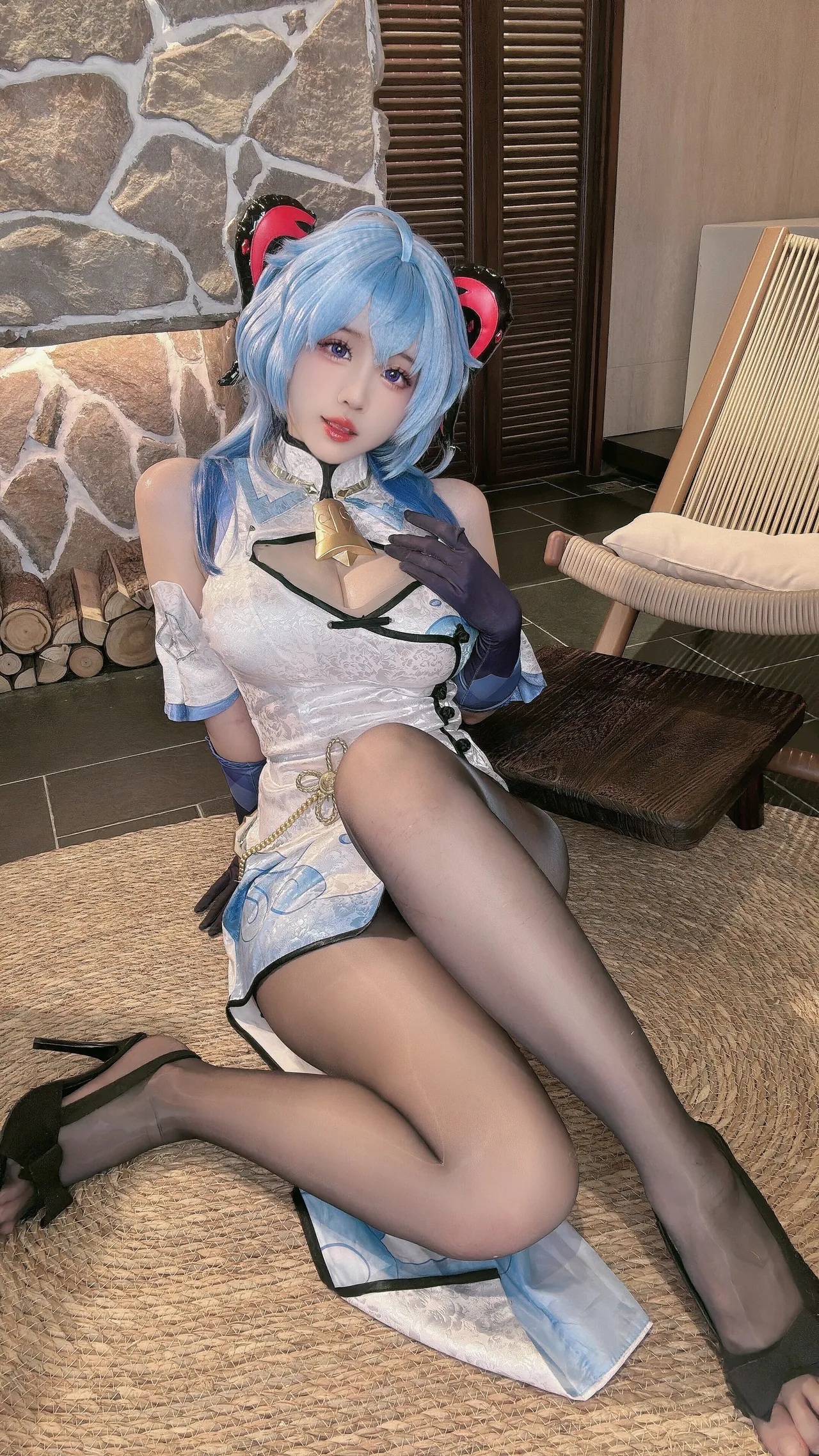 Mikomikoww - Ganyu Qipao-erohere10.webp