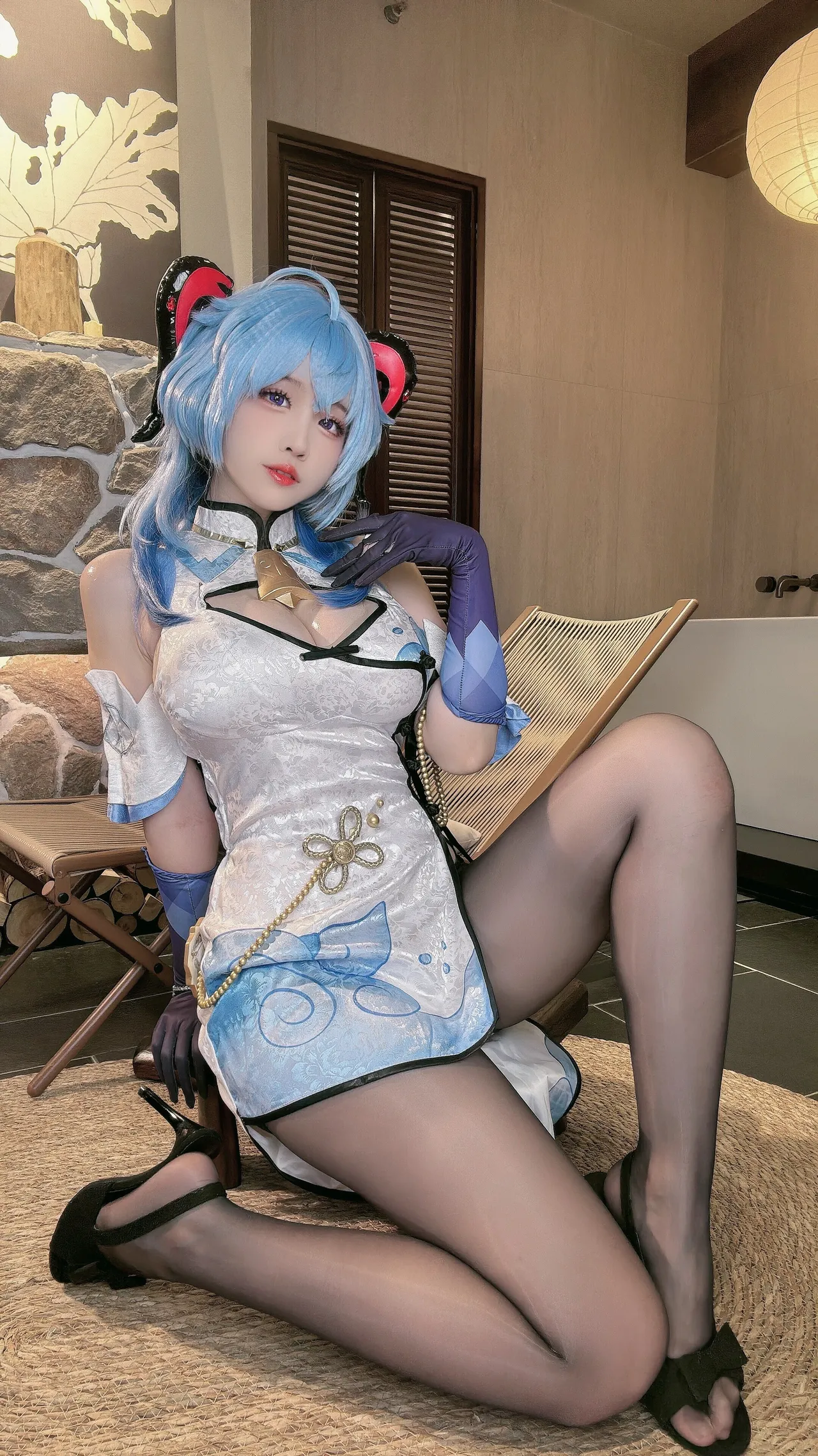 Mikomikoww - Ganyu Qipao-erohere11.webp
