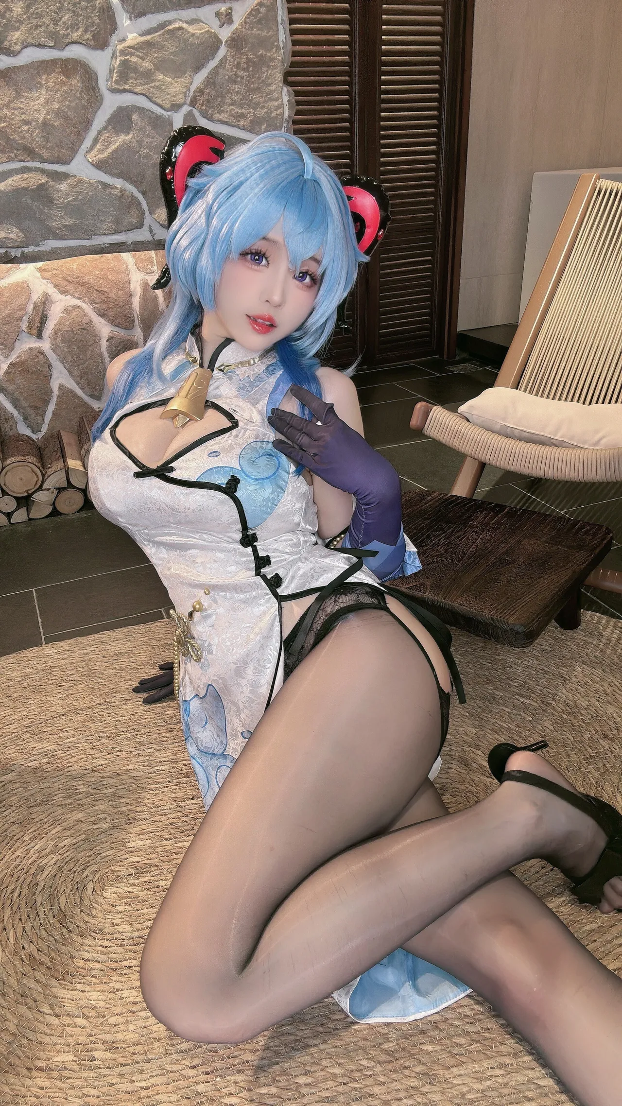 Mikomikoww - Ganyu Qipao-erohere17.webp