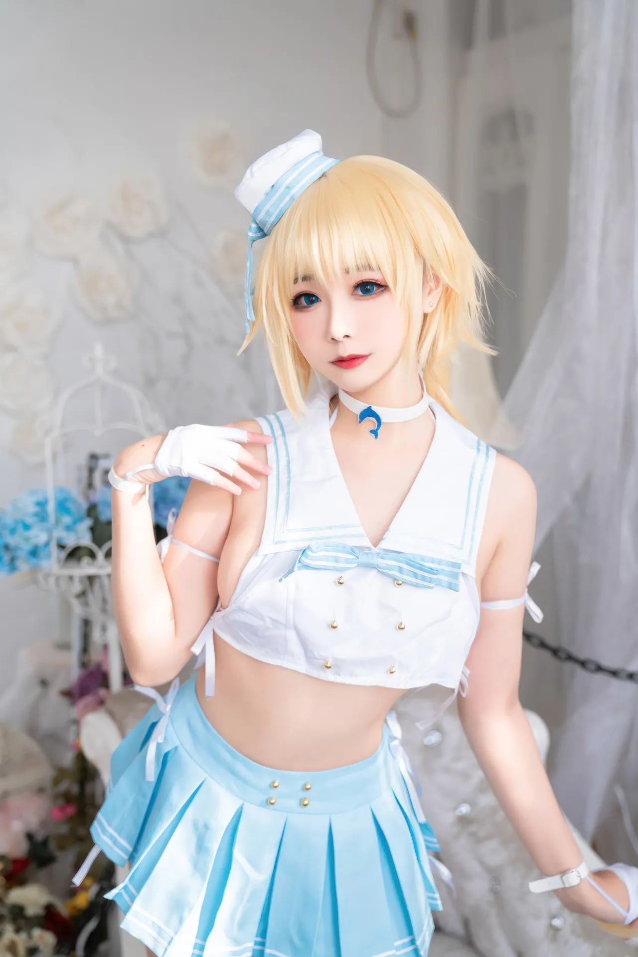 Momoko葵葵  &amp; 瓜希酱 - 黑白贞德 礼装「神秘宝藏」 (FATE)-erohere41.webp