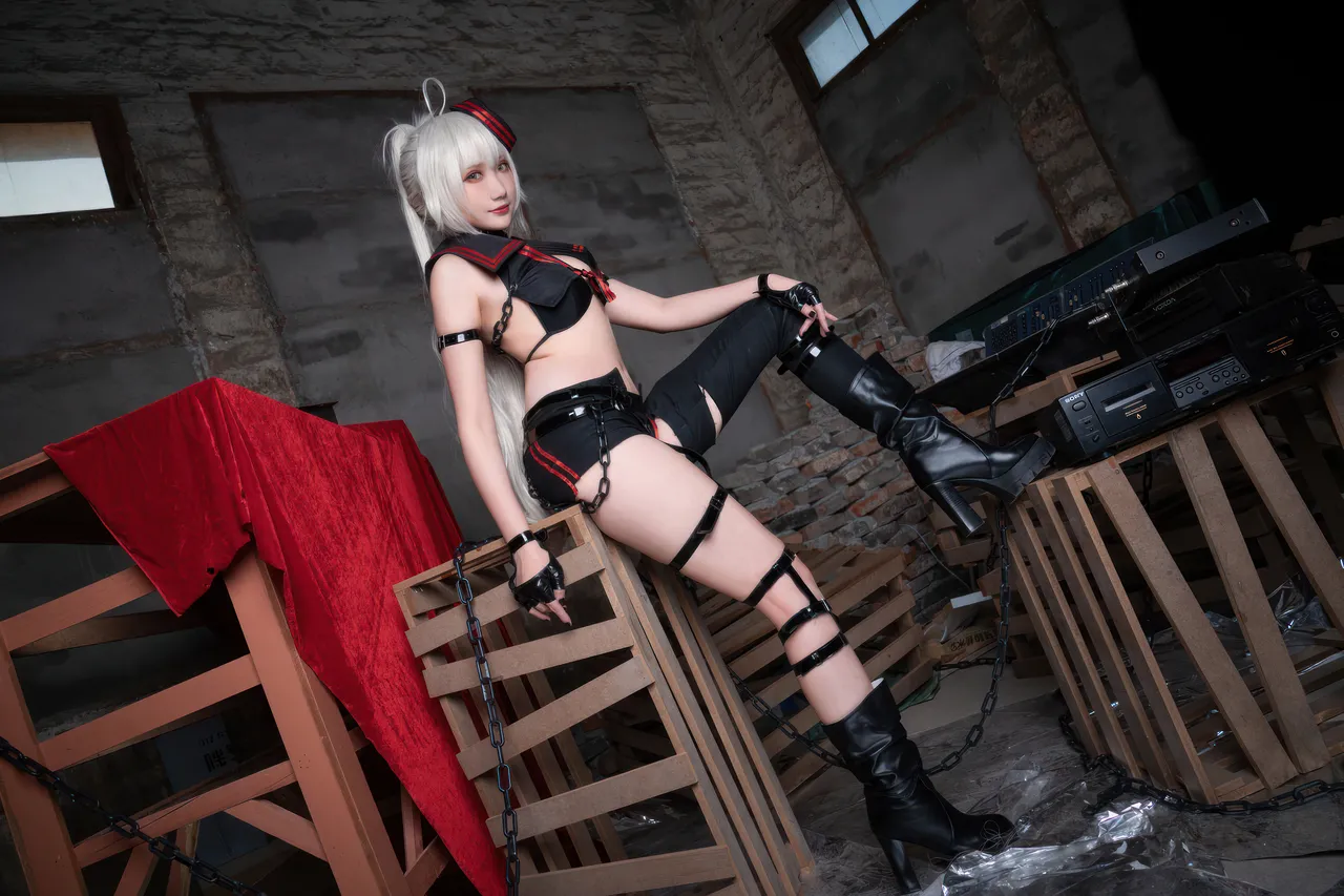 Momoko葵葵  &amp; 瓜希酱 - 黑白贞德 礼装「神秘宝藏」 (FATE)-erohere5.webp
