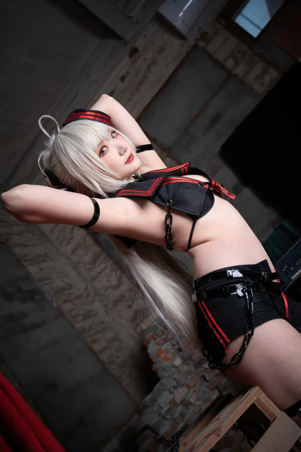 Momoko葵葵  &amp; 瓜希酱 - 黑白贞德 礼装「神秘宝藏」 (FATE)-erohere8.webp