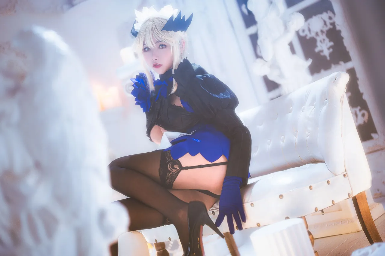 Momoko葵葵 《黑枪呆女仆》 +《黑枪呆礼服》-erohere16.webp