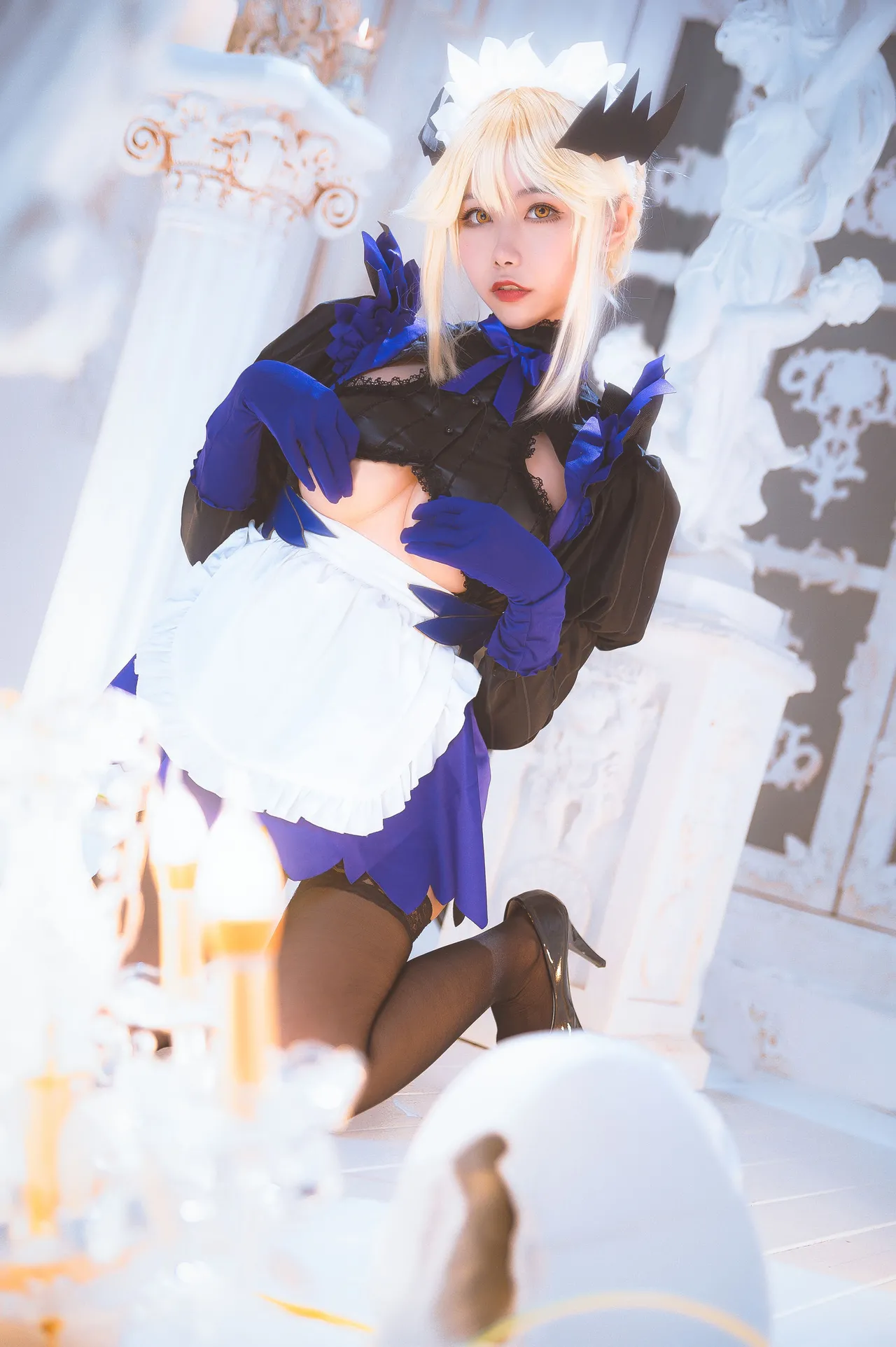 Momoko葵葵 《黑枪呆女仆》 +《黑枪呆礼服》-erohere5.webp