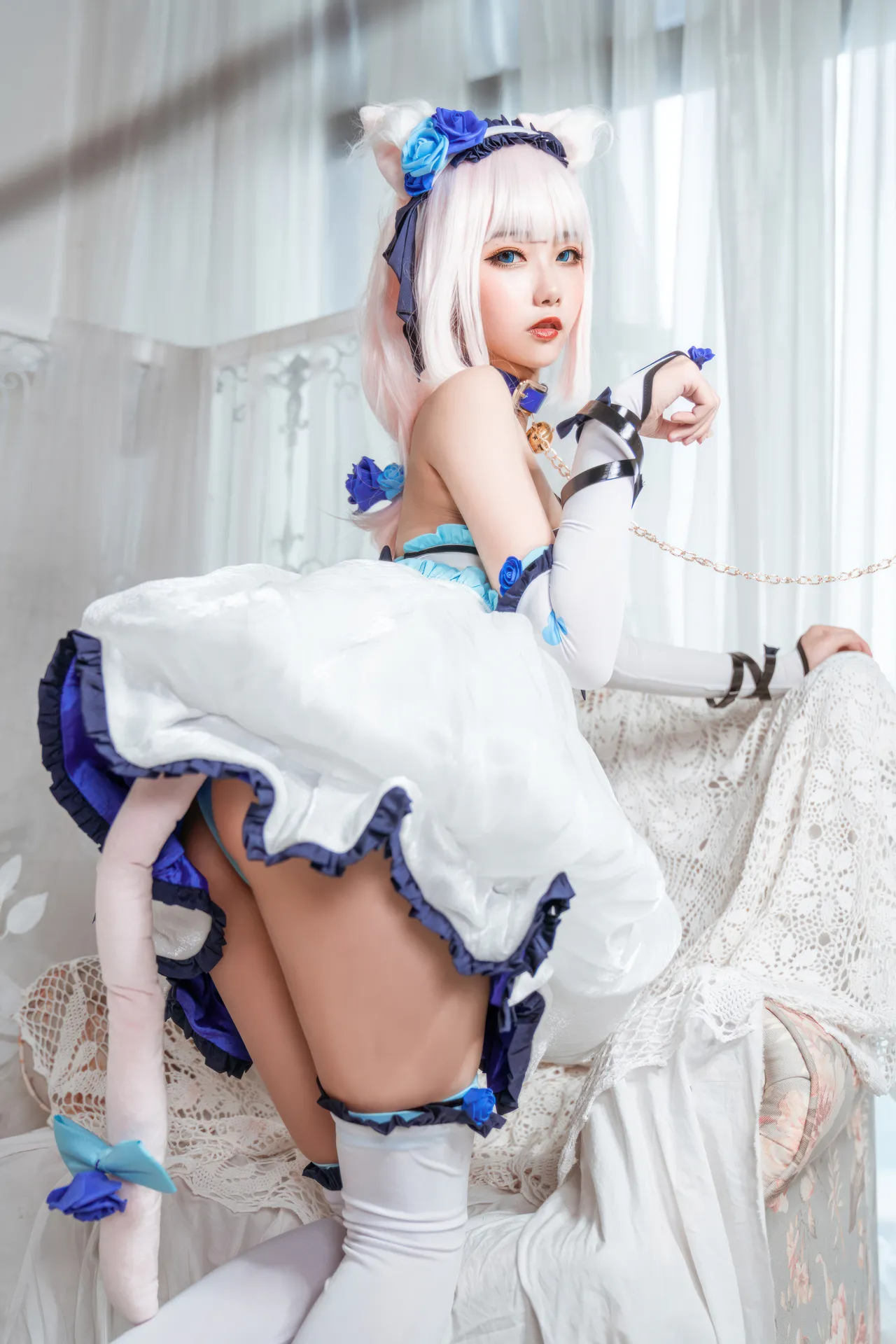 Momoko葵葵 - 猫娘乐园 香子兰 女仆-erohere2.webp