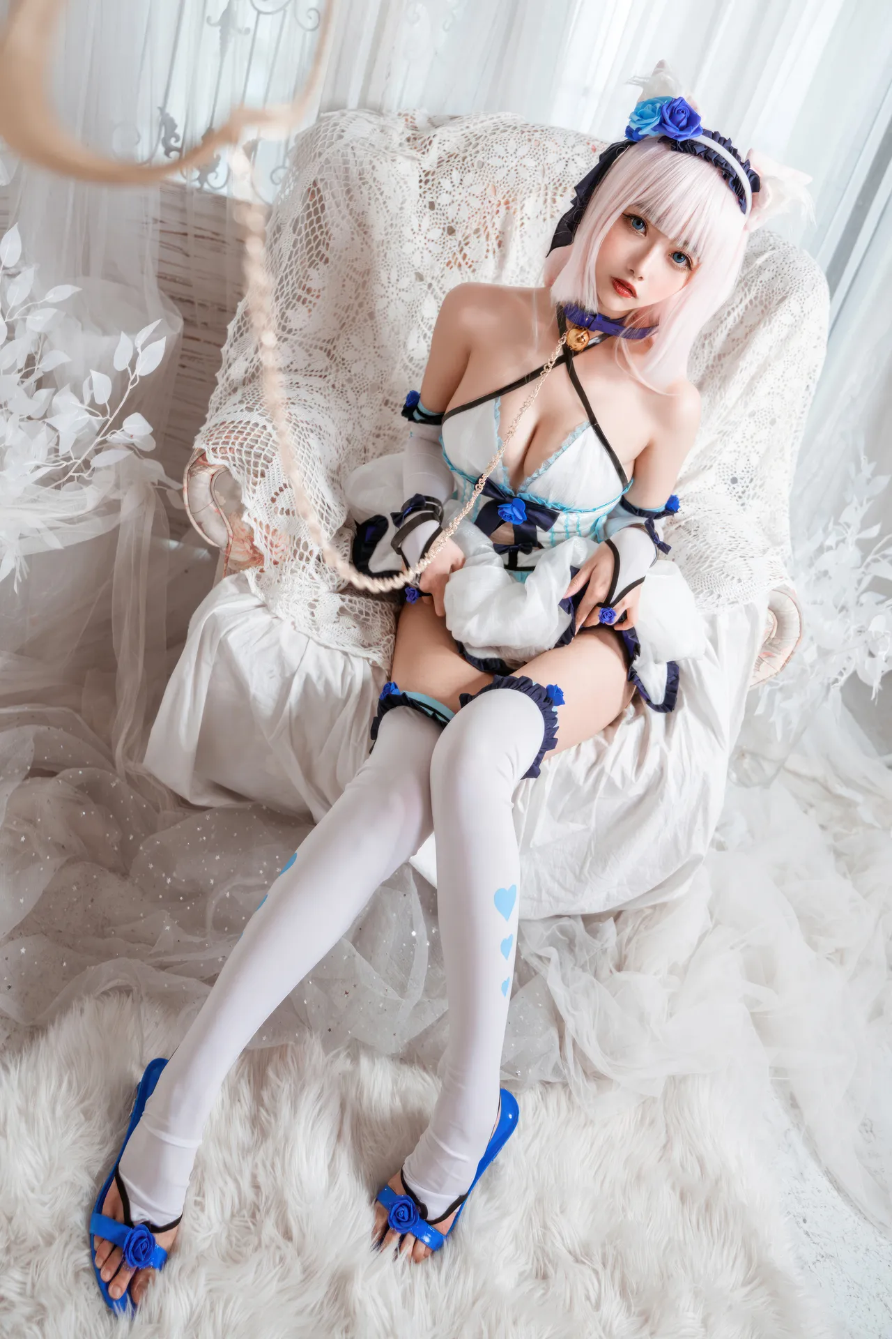 Momoko葵葵 - 猫娘乐园 香子兰 女仆-erohere4.webp