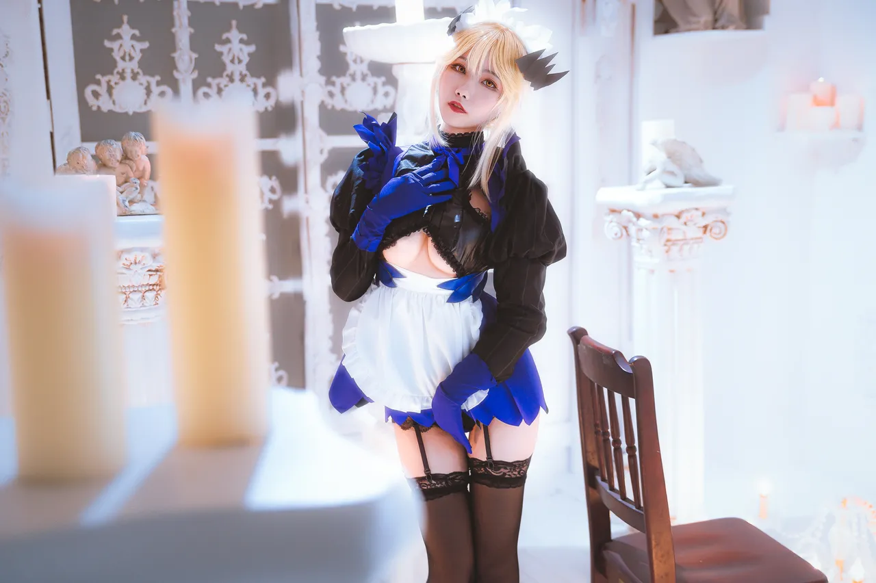 Momoko葵葵 - 黑枪呆女仆-erohere10.webp
