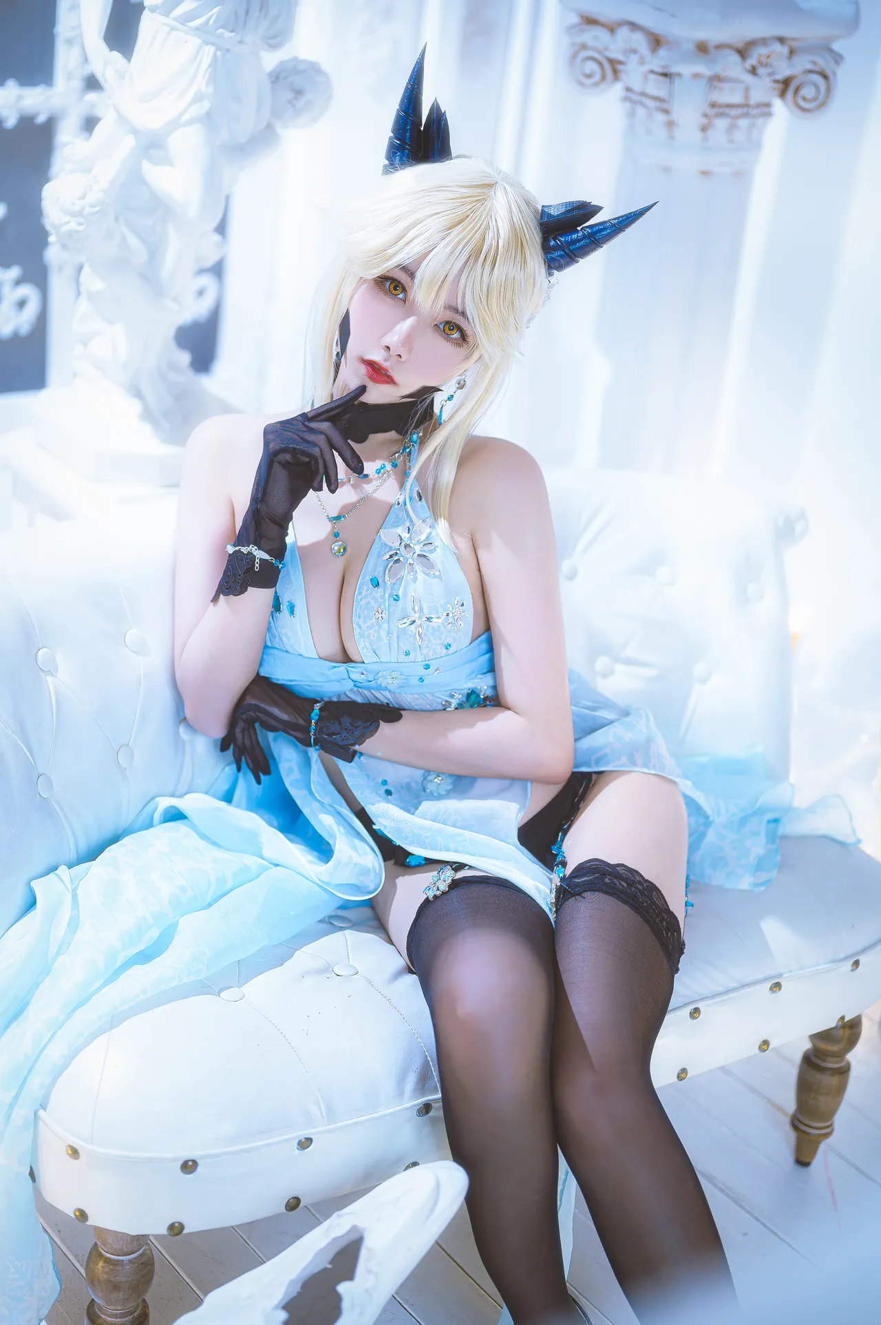 Momoko葵葵 - 黑枪呆礼服-erohere5.webp