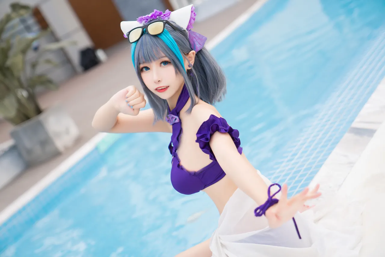 Momoko葵葵 - Cheshire Azur Lane-erohere14.webp