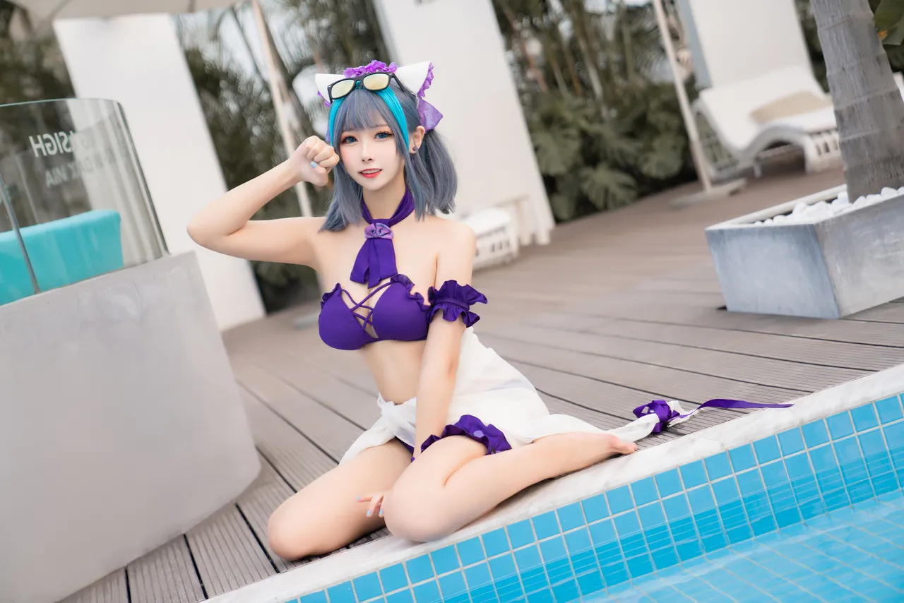 Momoko葵葵 - Cheshire Azur Lane-erohere15.webp