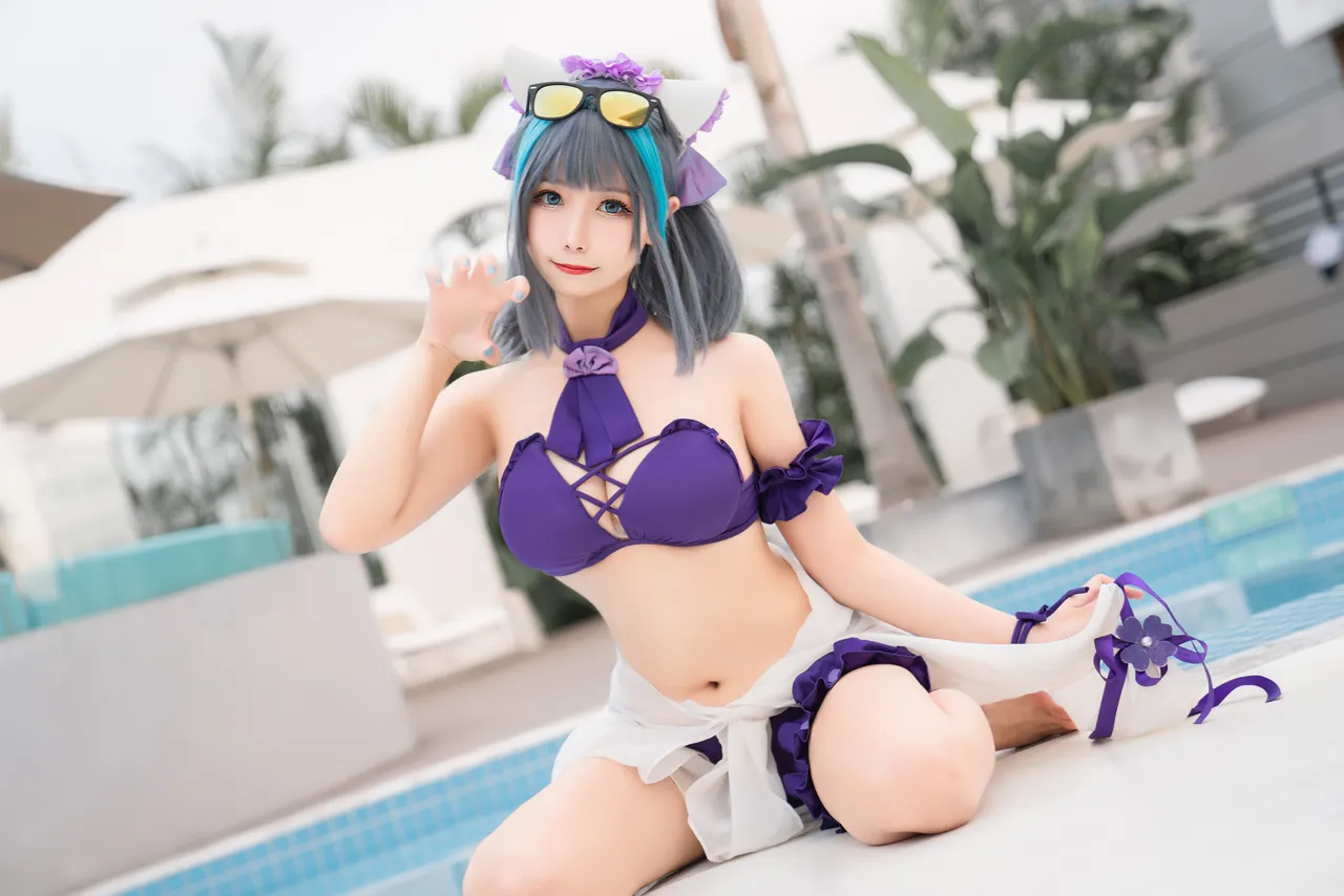 Momoko葵葵 - Cheshire Azur Lane-erohere7.webp