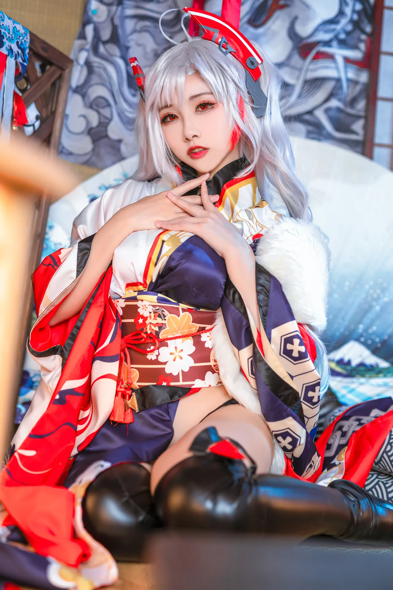 Momoko葵葵 - Prinz Eugen Profusion of Flowers-erohere10.webp