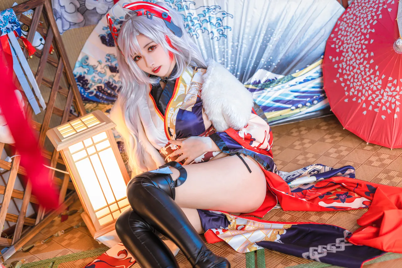 Momoko葵葵 - Prinz Eugen Profusion of Flowers-erohere16.webp