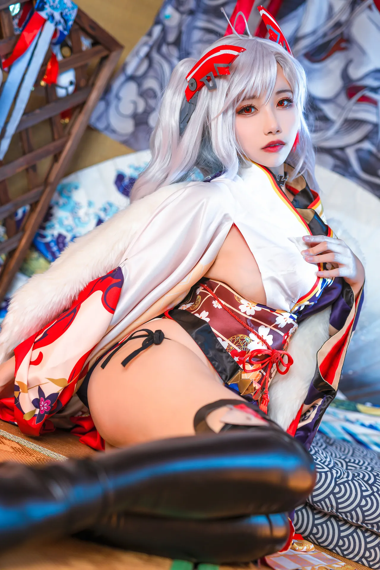 Momoko葵葵 - Prinz Eugen Profusion of Flowers-erohere6.webp