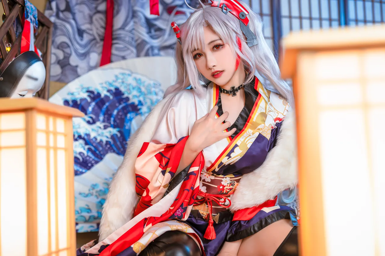 Momoko葵葵 - Prinz Eugen Profusion of Flowers-erohere8.webp