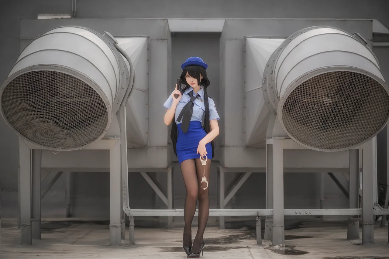 Momoko葵葵 - Tokisaki Kurumi Police Uniform-erohere15.webp