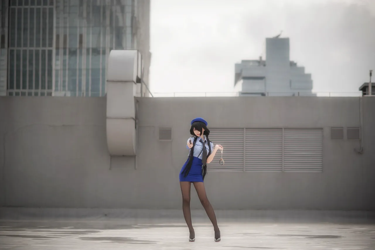 Momoko葵葵 - Tokisaki Kurumi Police Uniform-erohere16.webp