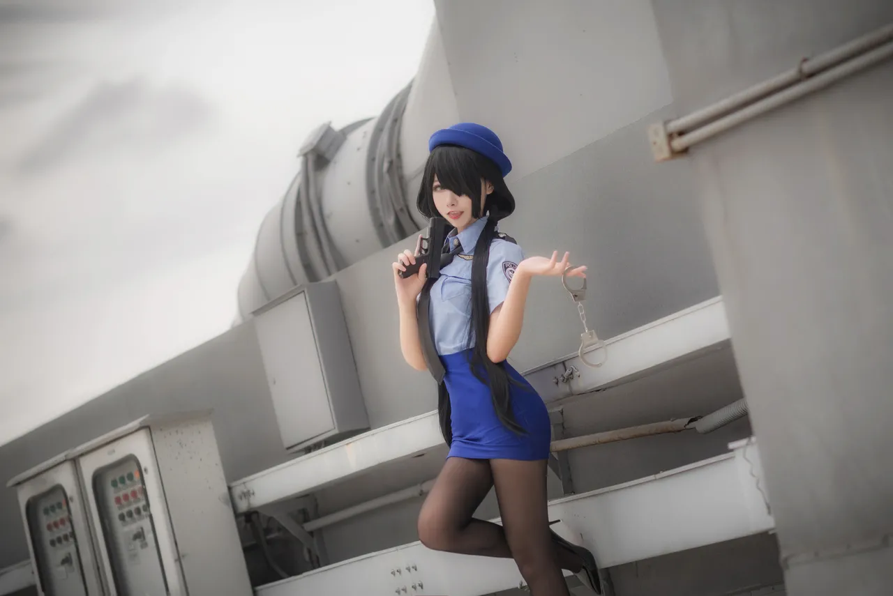 Momoko葵葵 - Tokisaki Kurumi Police Uniform-erohere19.webp