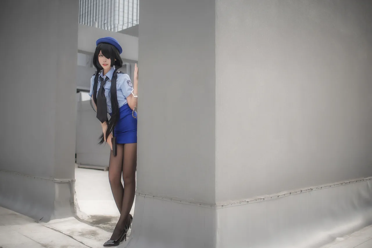 Momoko葵葵 - Tokisaki Kurumi Police Uniform-erohere20.webp