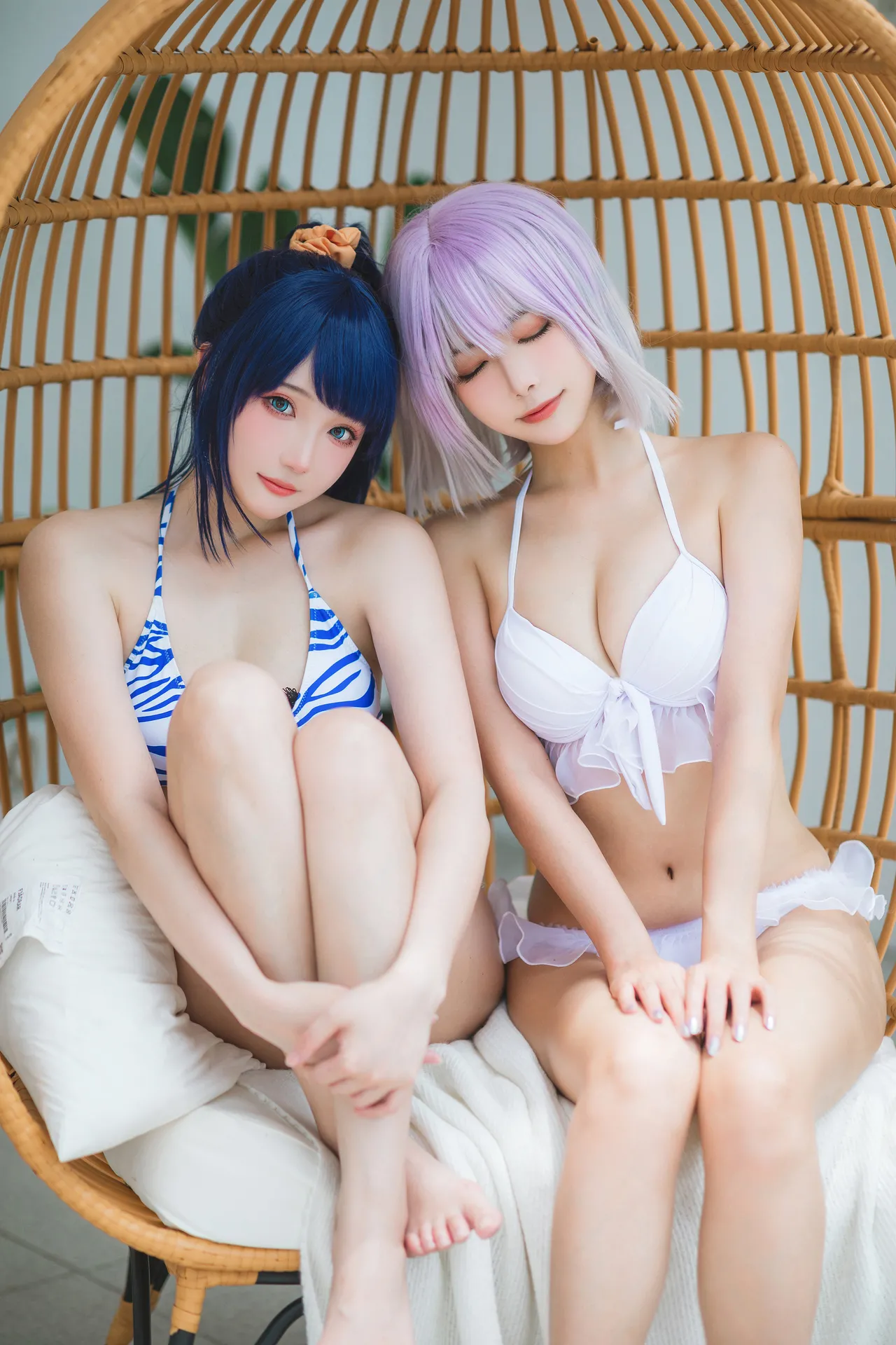 Momoko葵葵&amp;瓜希酱SSSS.GRIDMAN宝多六花&amp;新条茜 泳装-erohere27.webp