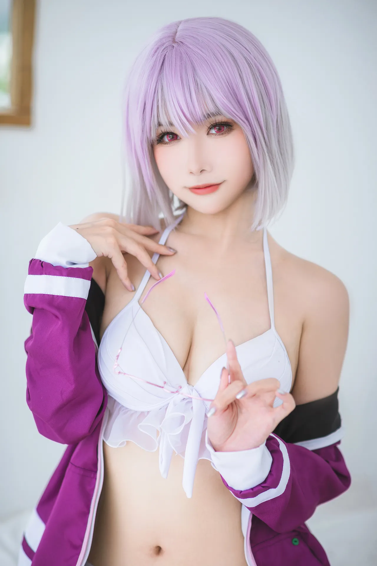 Momoko葵葵&amp;瓜希酱SSSS.GRIDMAN宝多六花&amp;新条茜 泳装-erohere35.webp