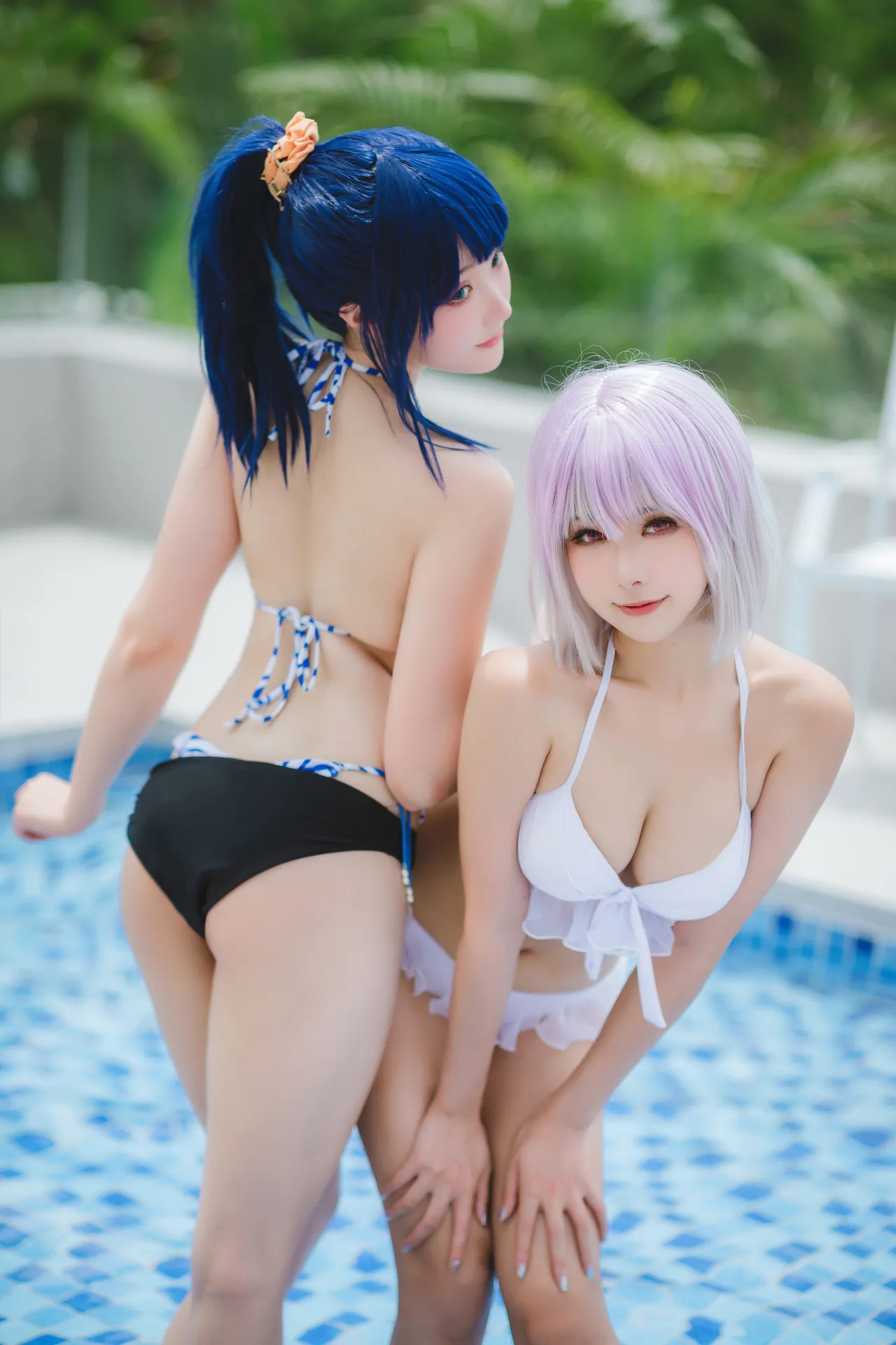 Momoko葵葵&amp;瓜希酱SSSS.GRIDMAN宝多六花&amp;新条茜 泳装-erohere47.webp