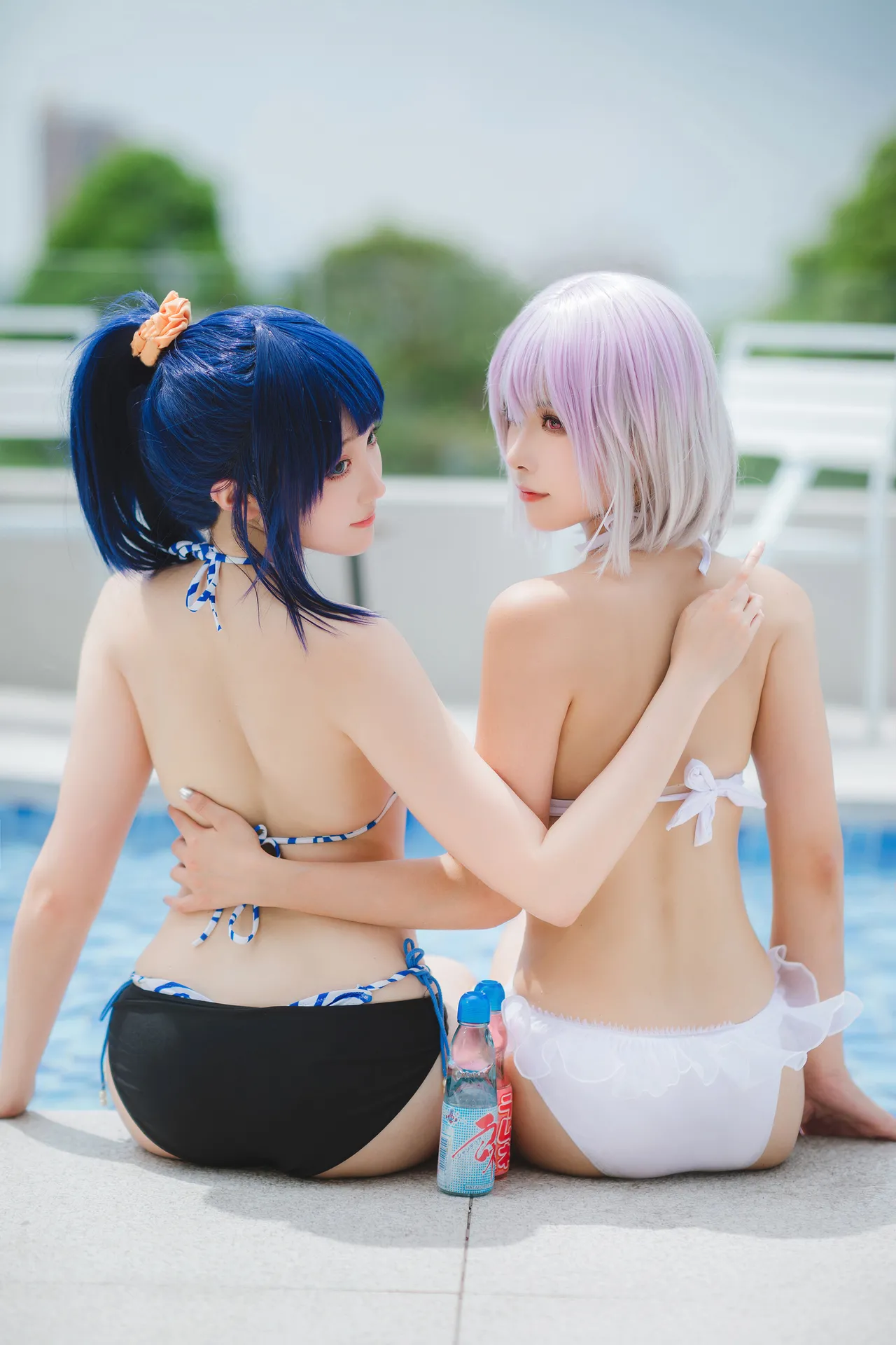 Momoko葵葵&amp;瓜希酱SSSS.GRIDMAN宝多六花&amp;新条茜 泳装-erohere51.webp
