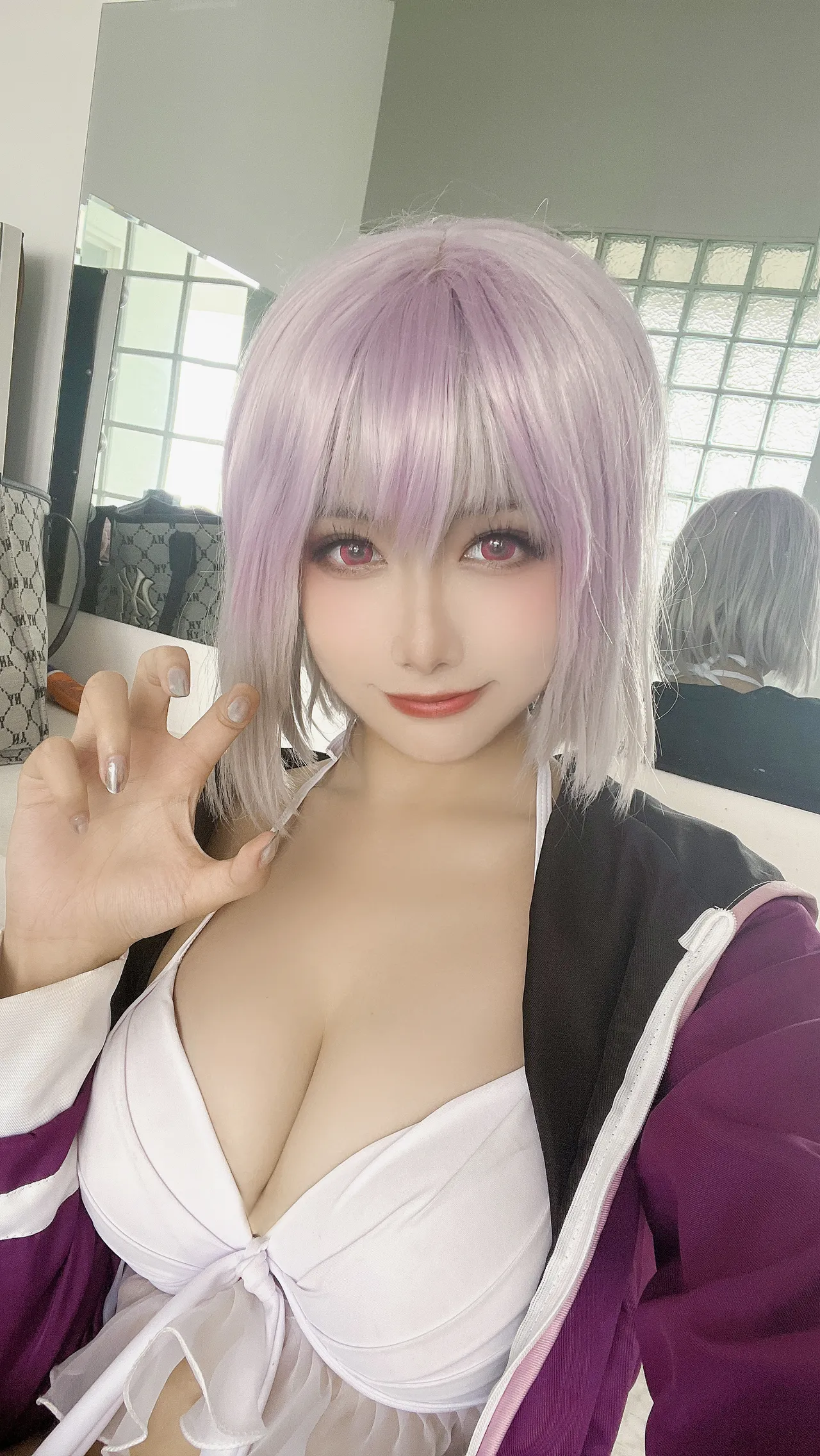 Momoko葵葵&amp;瓜希酱SSSS.GRIDMAN宝多六花&amp;新条茜 泳装-erohere62.webp