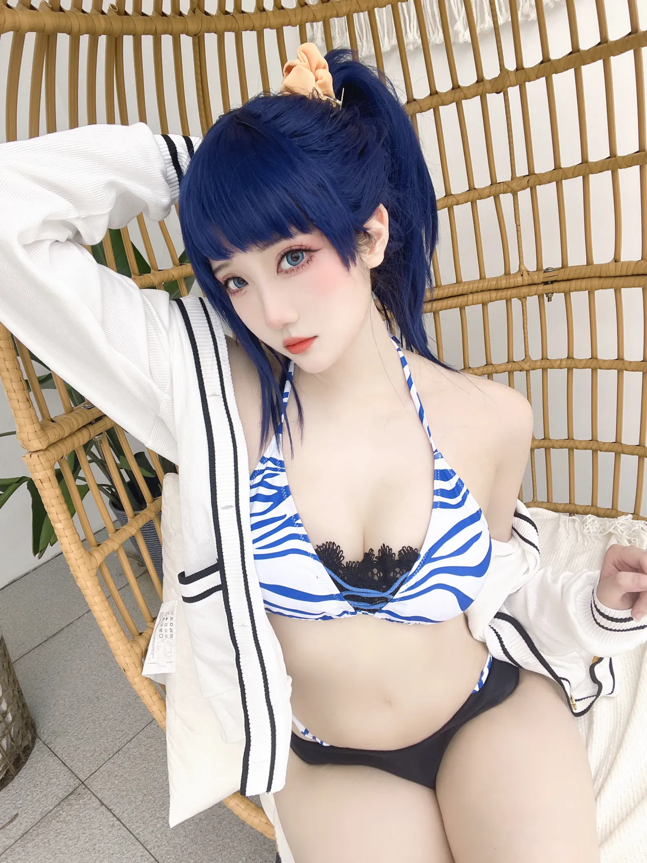Momoko葵葵&amp;瓜希酱SSSS.GRIDMAN宝多六花&amp;新条茜 泳装-erohere75.webp