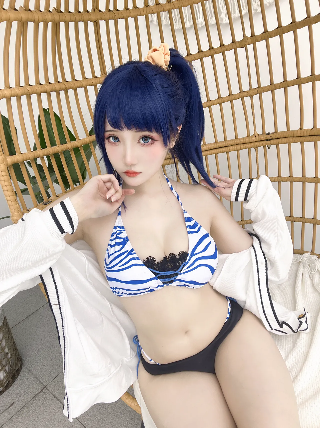 Momoko葵葵&amp;瓜希酱SSSS.GRIDMAN宝多六花&amp;新条茜 泳装-erohere76.webp