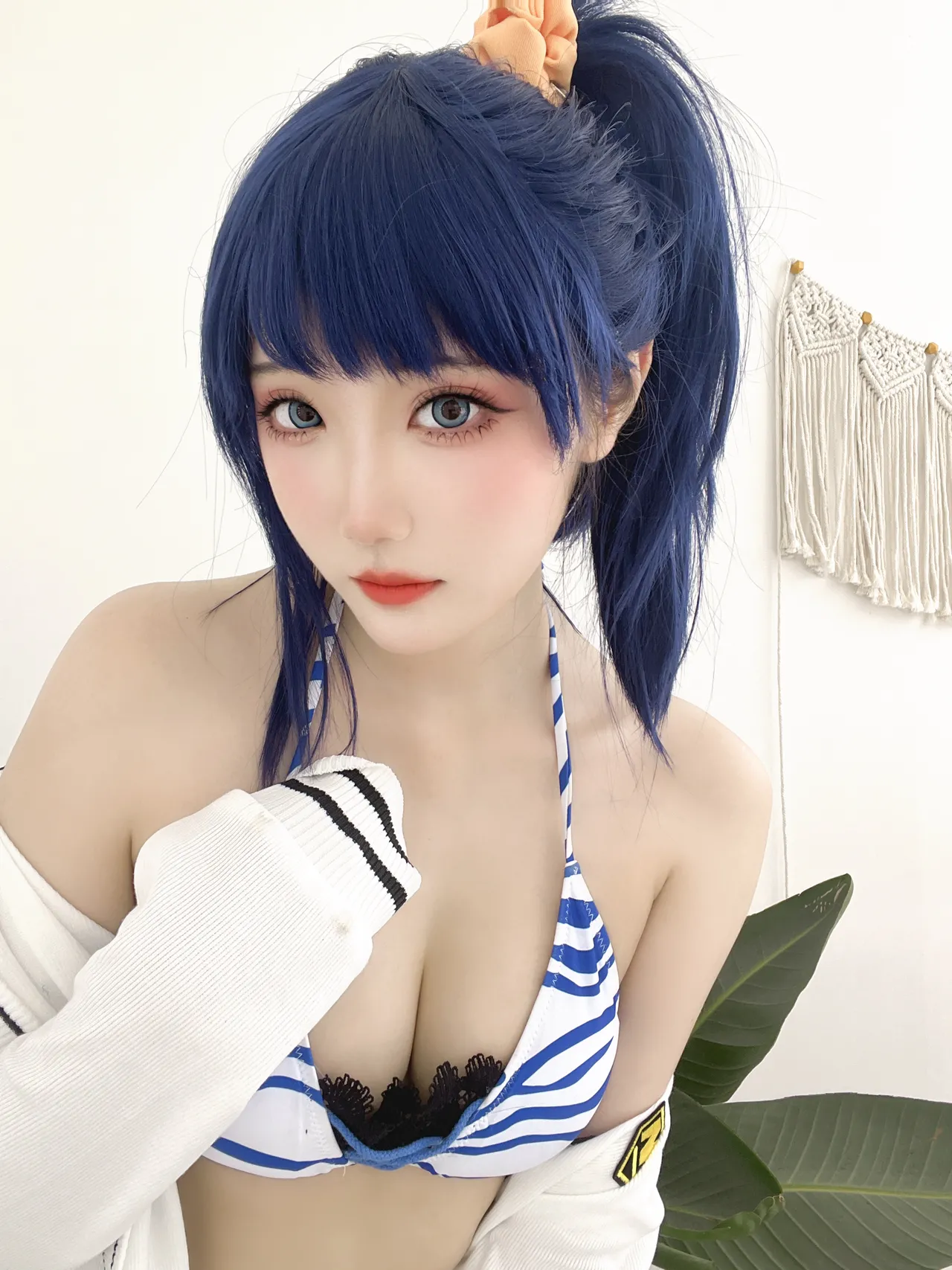 Momoko葵葵&amp;瓜希酱SSSS.GRIDMAN宝多六花&amp;新条茜 泳装-erohere78.webp