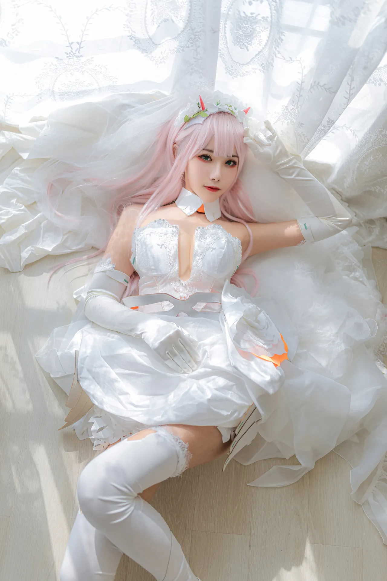 Momoko葵葵DARLING in the FRANXX 02 泳装 兔女郎&amp;花嫁-erohere40.webp