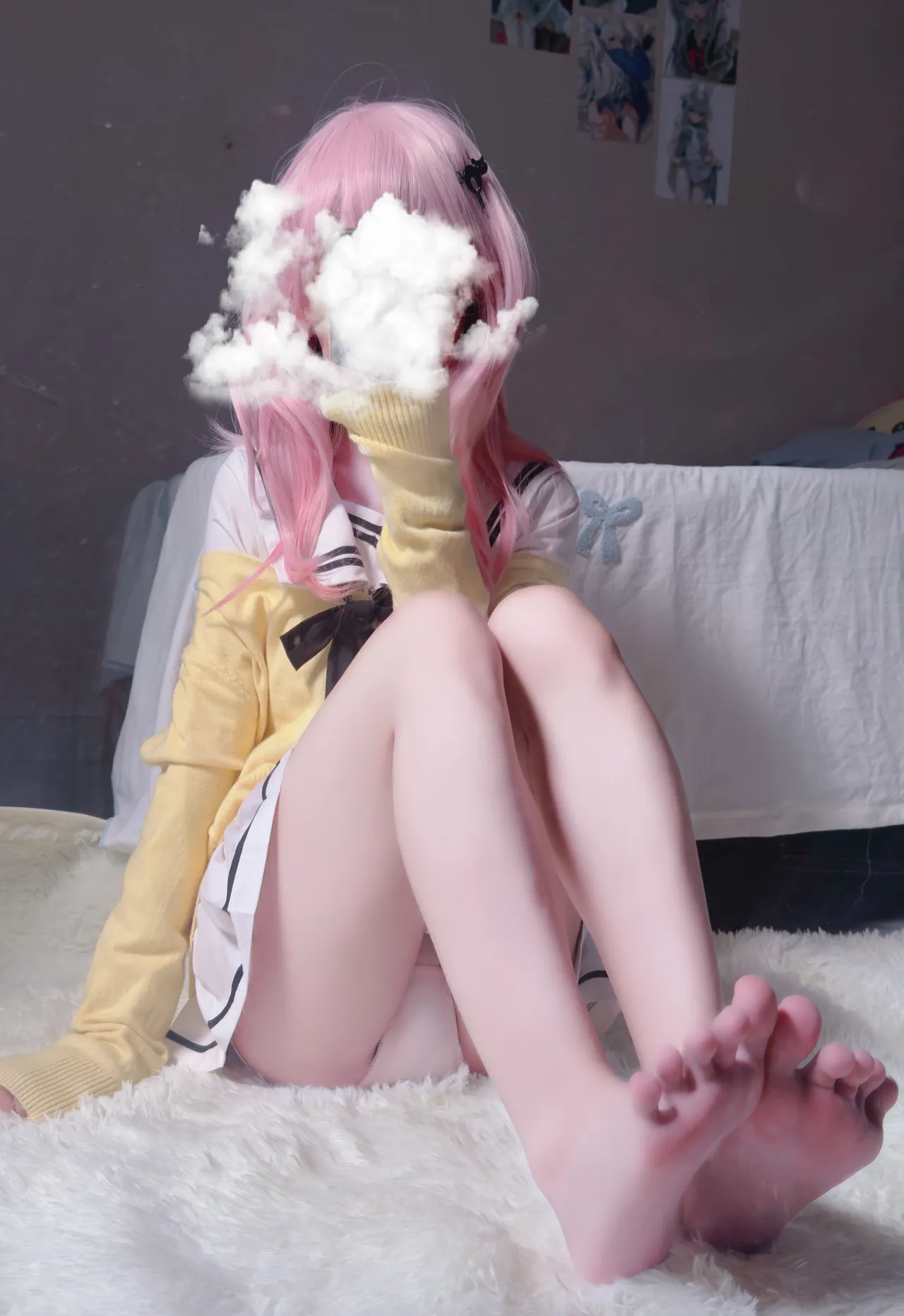 Mukou Aoi cosplay (@osage2007) Twitter（备注男娘）-erohere12.webp
