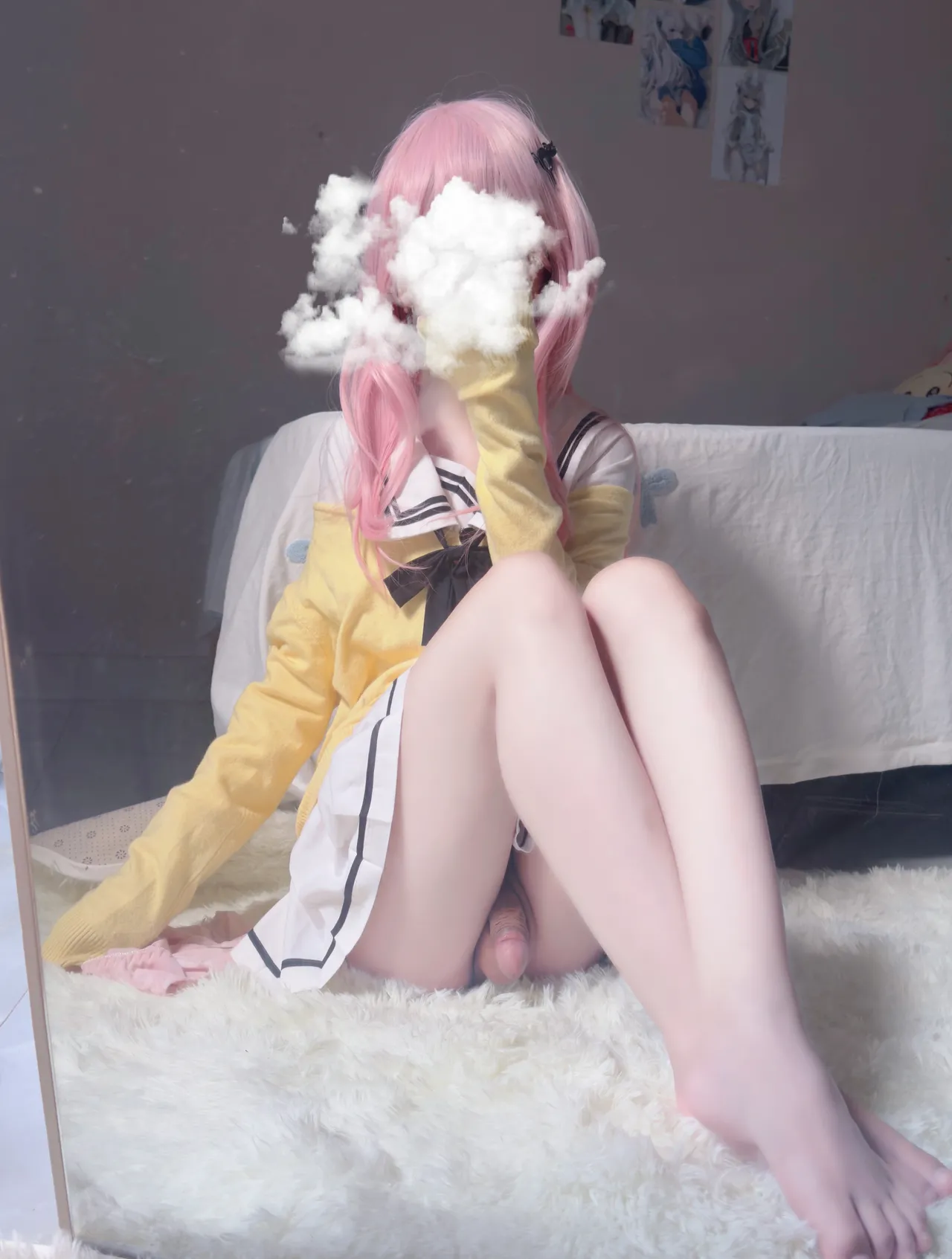 Mukou Aoi cosplay (@osage2007) Twitter（备注男娘）-erohere15.webp