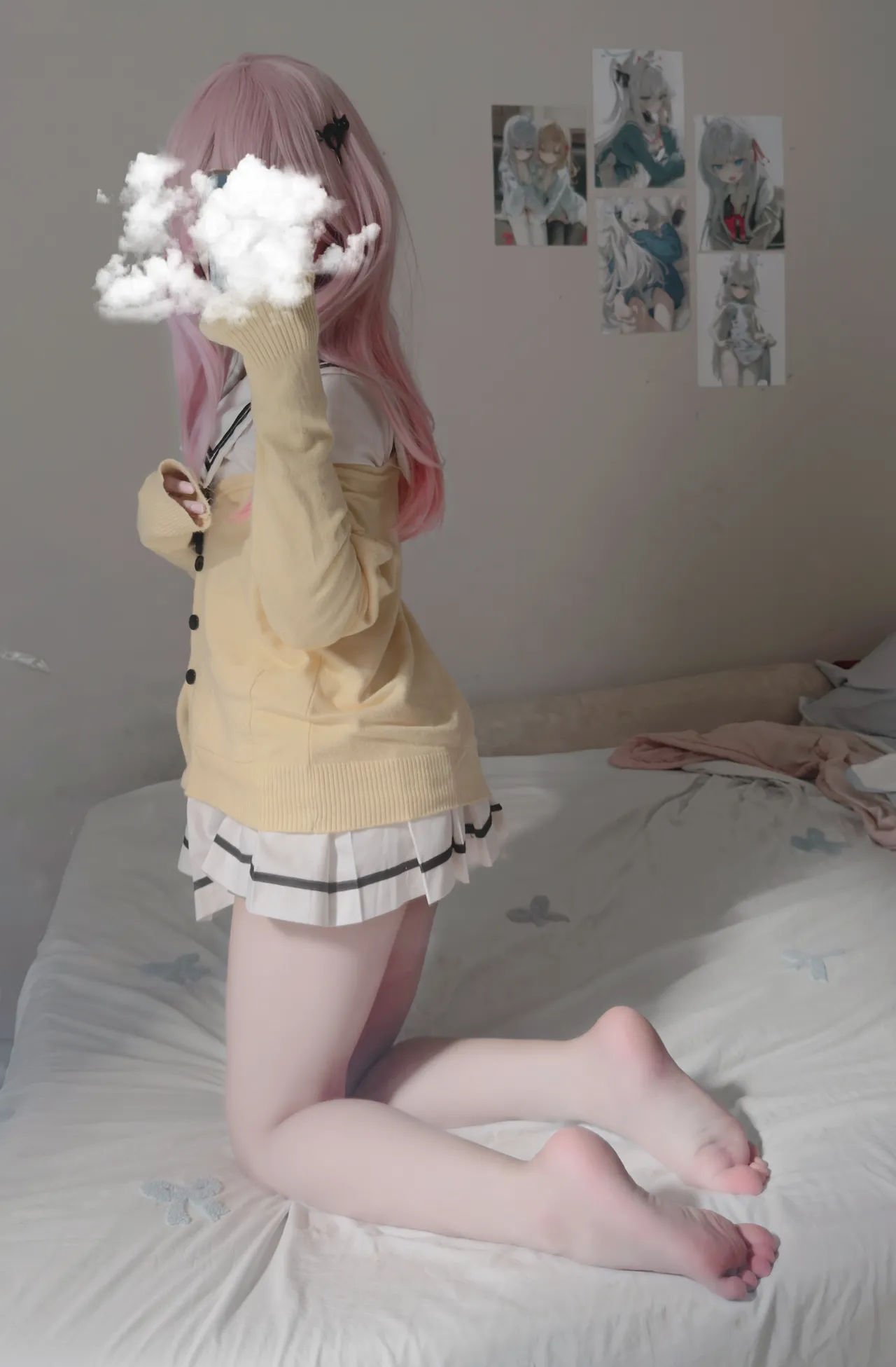 Mukou Aoi cosplay (@osage2007) Twitter（备注男娘）-erohere7.webp
