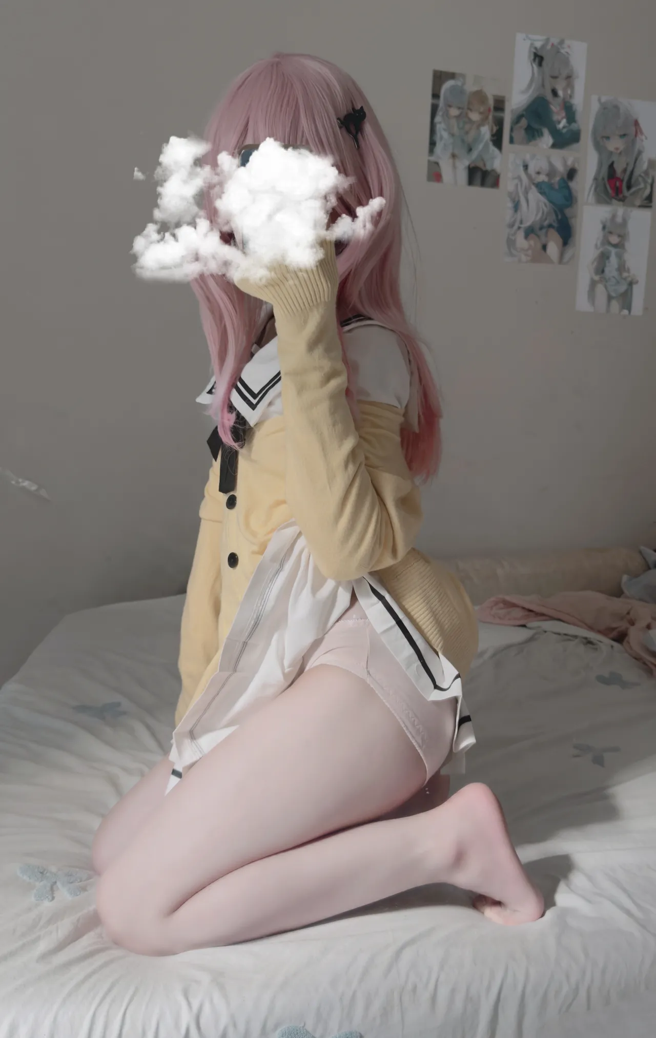 Mukou Aoi cosplay (@osage2007) Twitter（备注男娘）-erohere8.webp