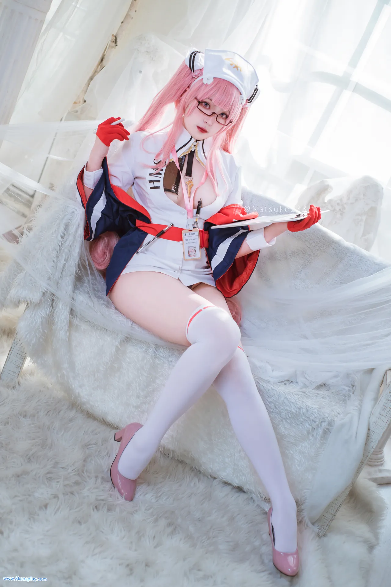 Natsuko夏夏子 英仙座 Azur Lane Perseus-erohere24.webp
