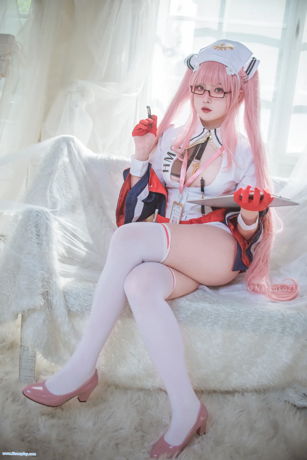 Natsuko夏夏子 英仙座 Azur Lane Perseus-erohere5.webp