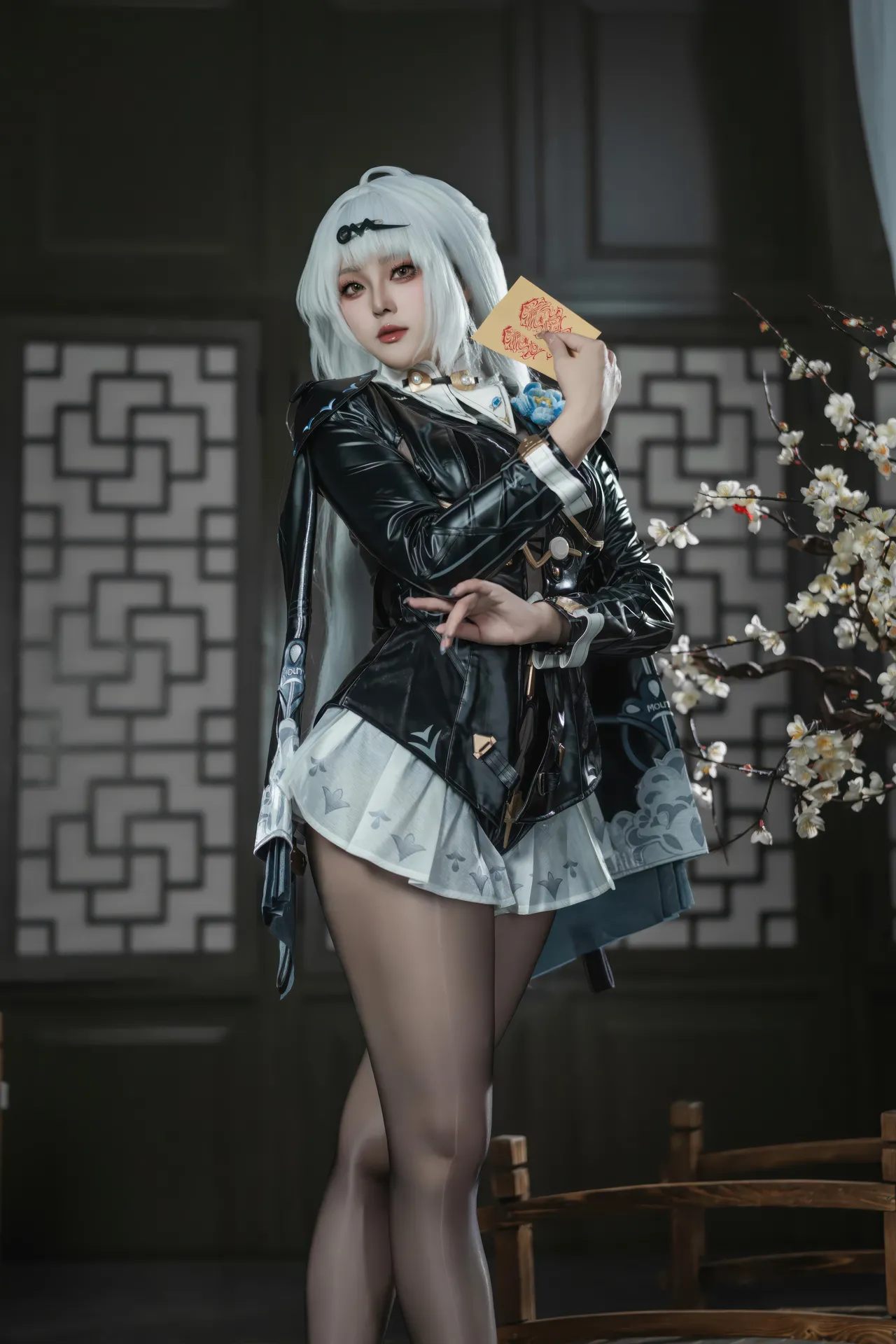 Natsuko夏夏子 - 仪玄-墨形影踪87P-563M-erohere11.webp