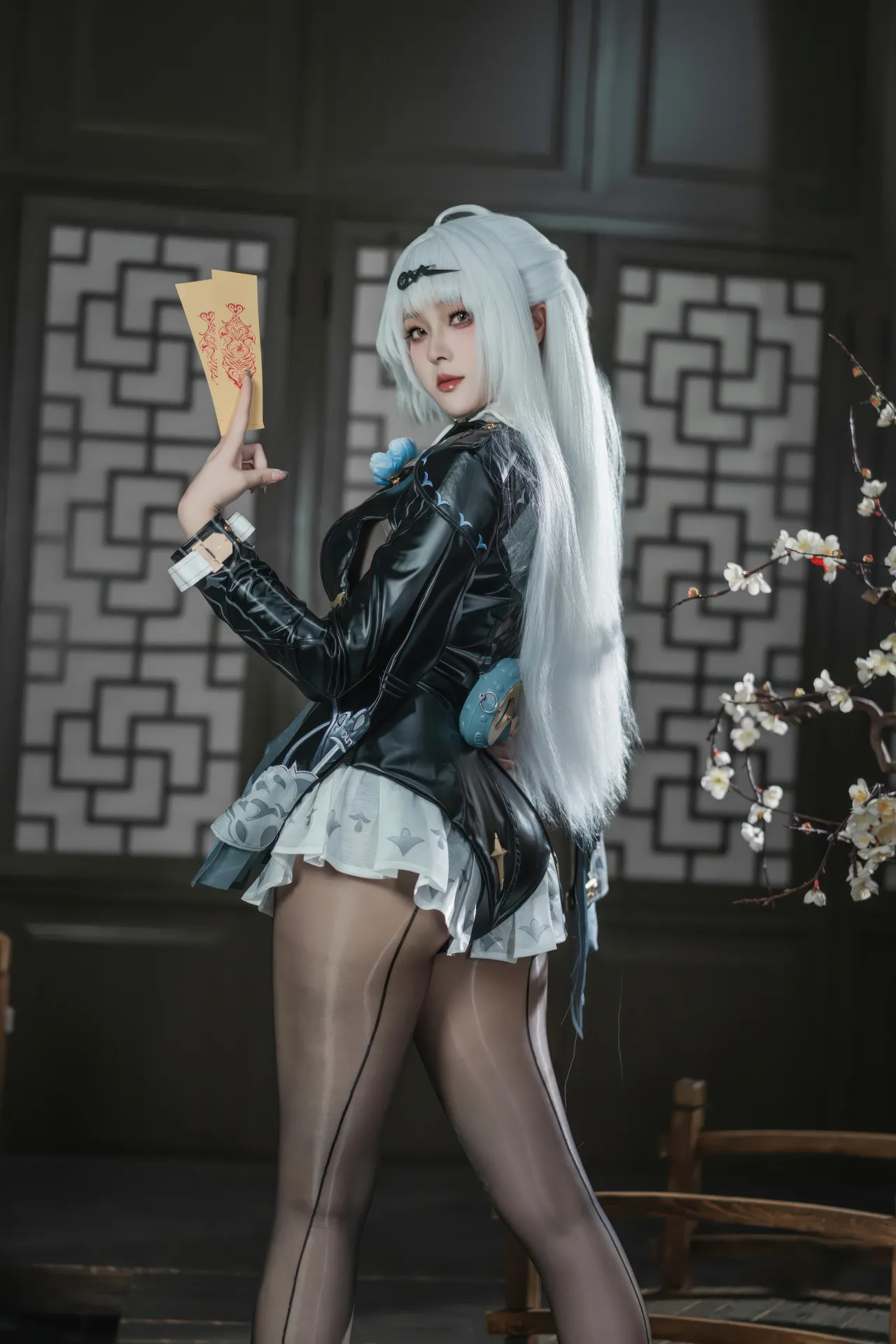 Natsuko夏夏子 - 仪玄-墨形影踪87P-563M-erohere14.webp