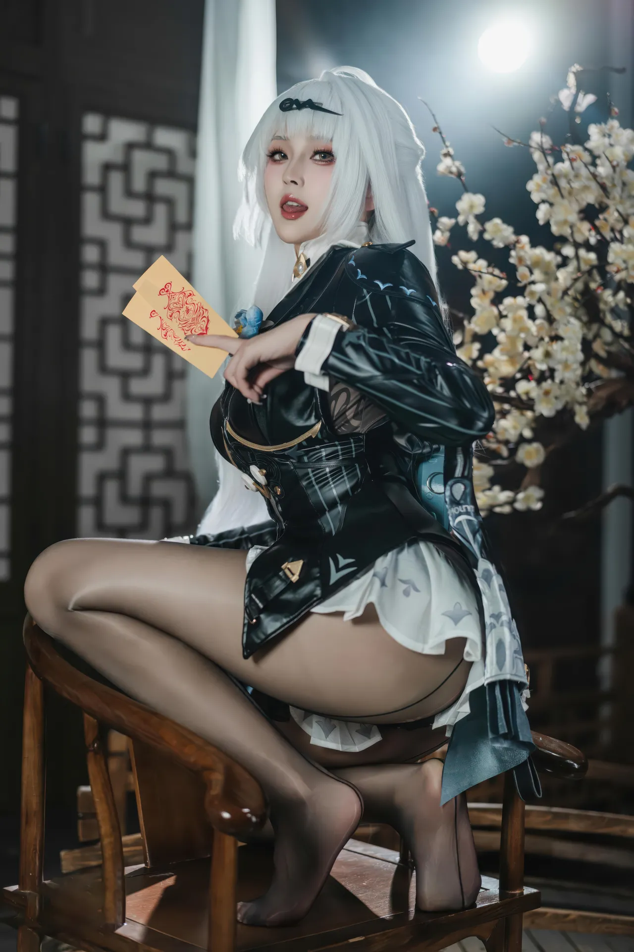 Natsuko夏夏子 - 仪玄-墨形影踪87P-563M-erohere31.webp