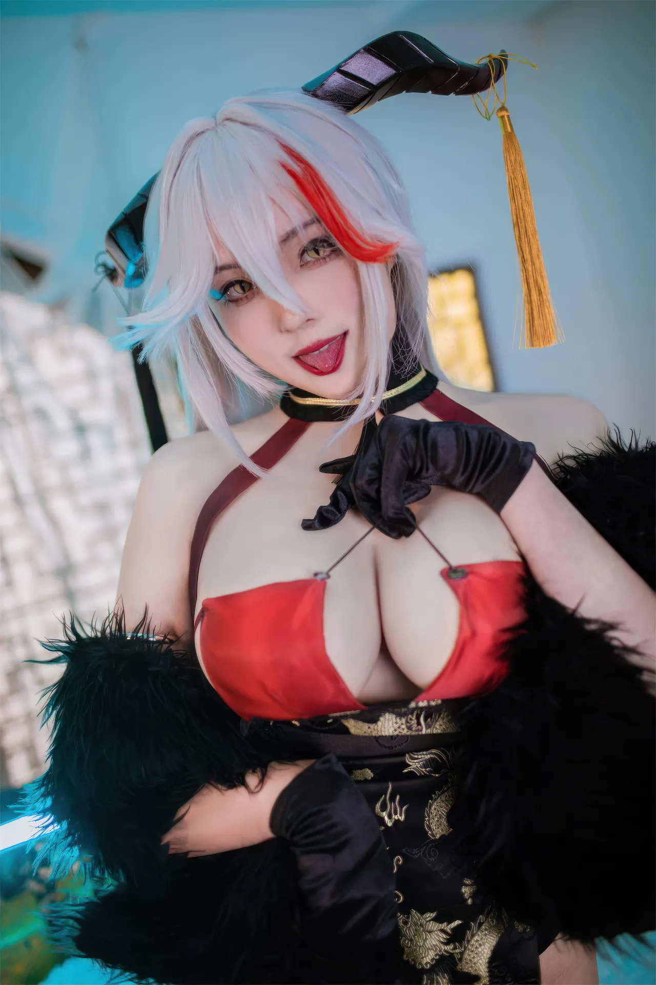 Natsuko夏夏子 - 埃吉尔 金龙腾祥云-erohere2.webp