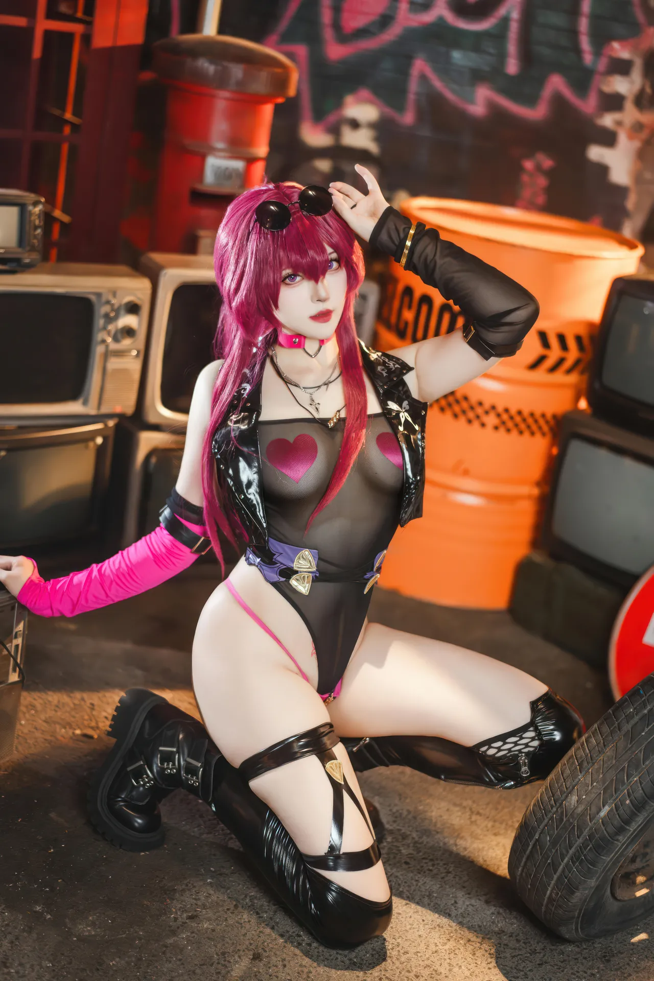 Natsuko夏夏子 - 崩坏：星穹铁道 卡芙卡 dishwasher同人-erohere15.webp