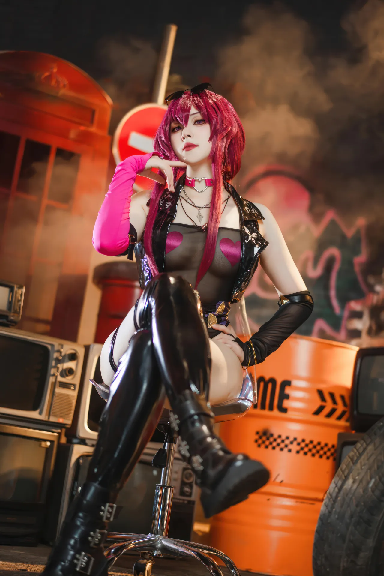 Natsuko夏夏子 - 崩坏：星穹铁道 卡芙卡 dishwasher同人-erohere24.webp